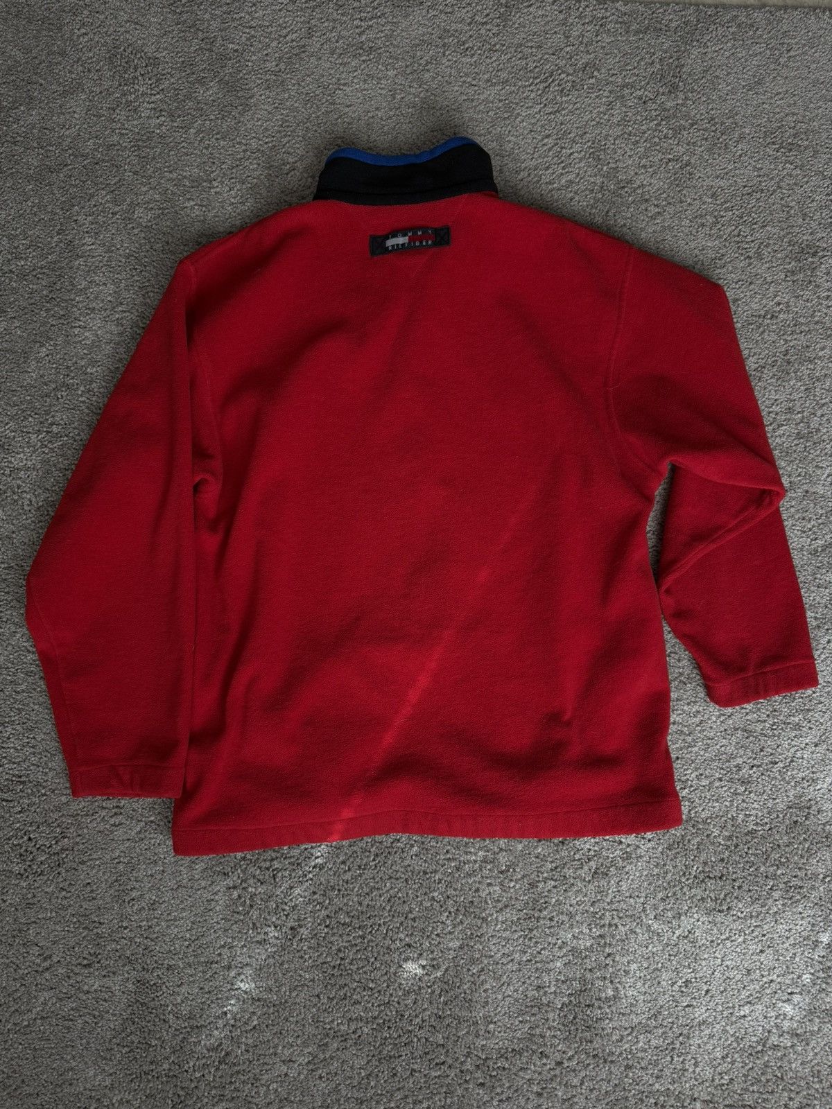 Tommy Hilfiger × Vintage 3/4 Tommy Hilfiger Fleece Size US S / EU 44-46 / 1 - 5 Thumbnail
