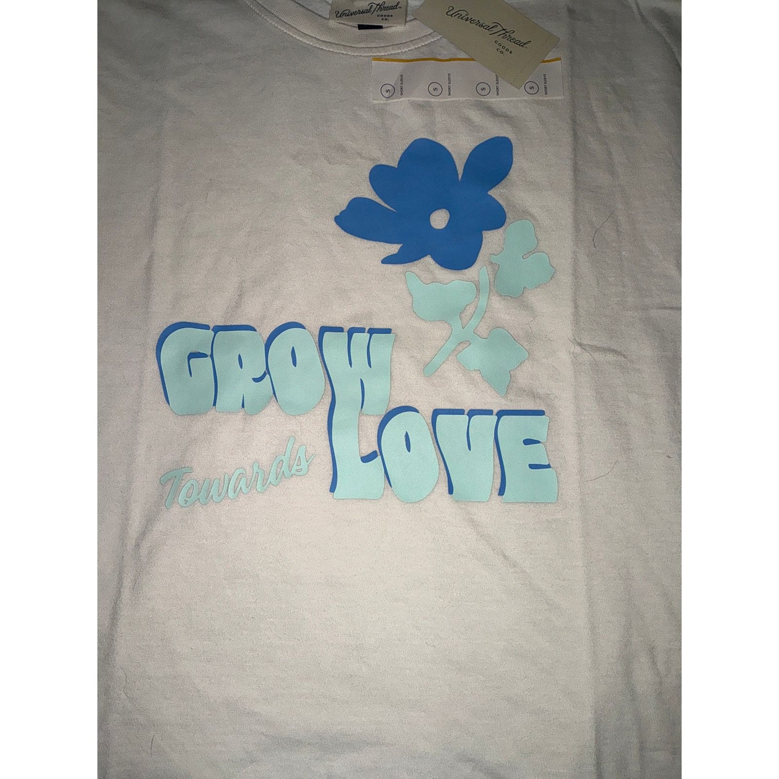 Other Women’s Small “grow towards love” tshirt NWT! Size S / US 4 / IT 40 - 2 Thumbnail