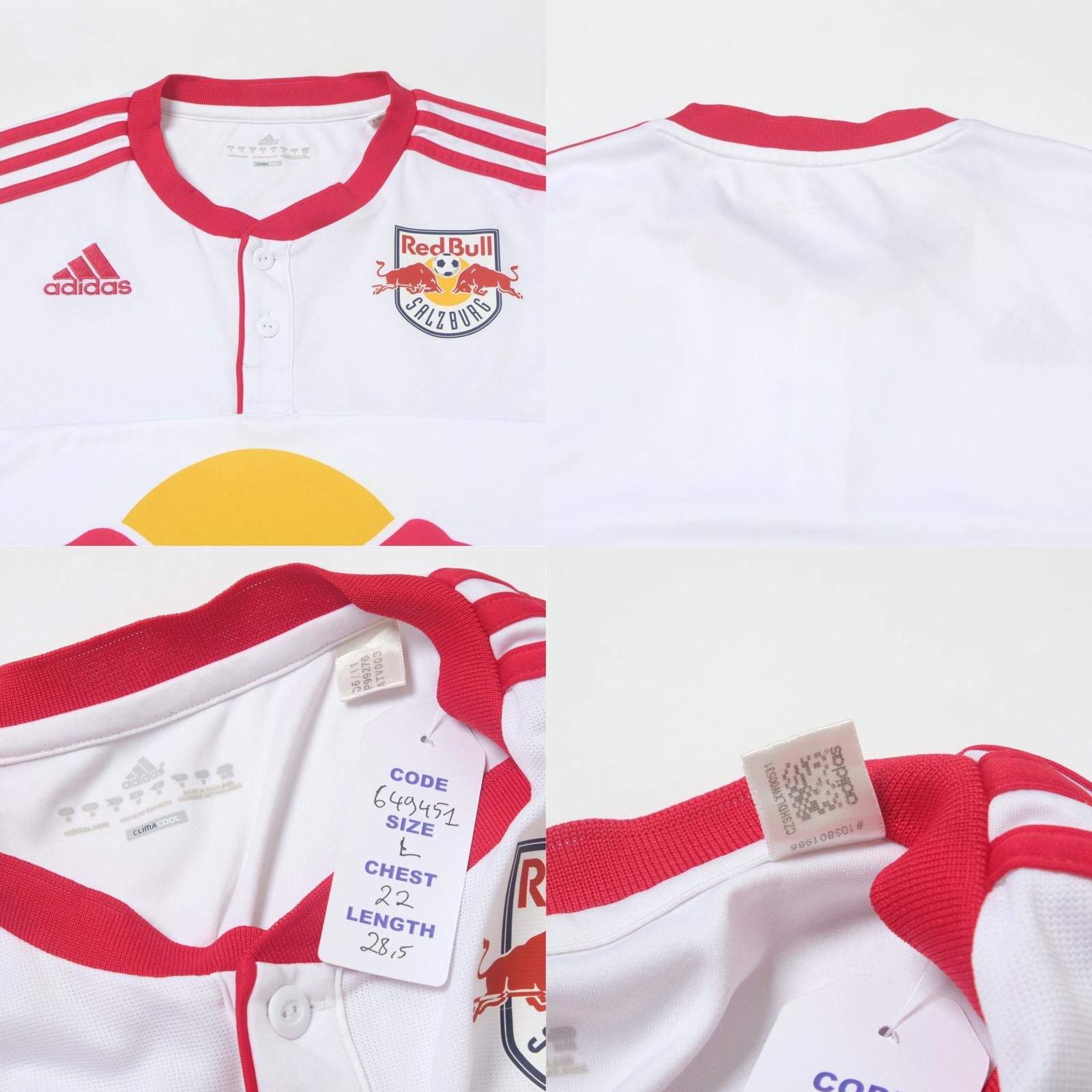 Adidas 2010/11 New York Red Bulls Home Shirt MLS (XL) Size US L / EU 52-54 / 3 - 4 Thumbnail