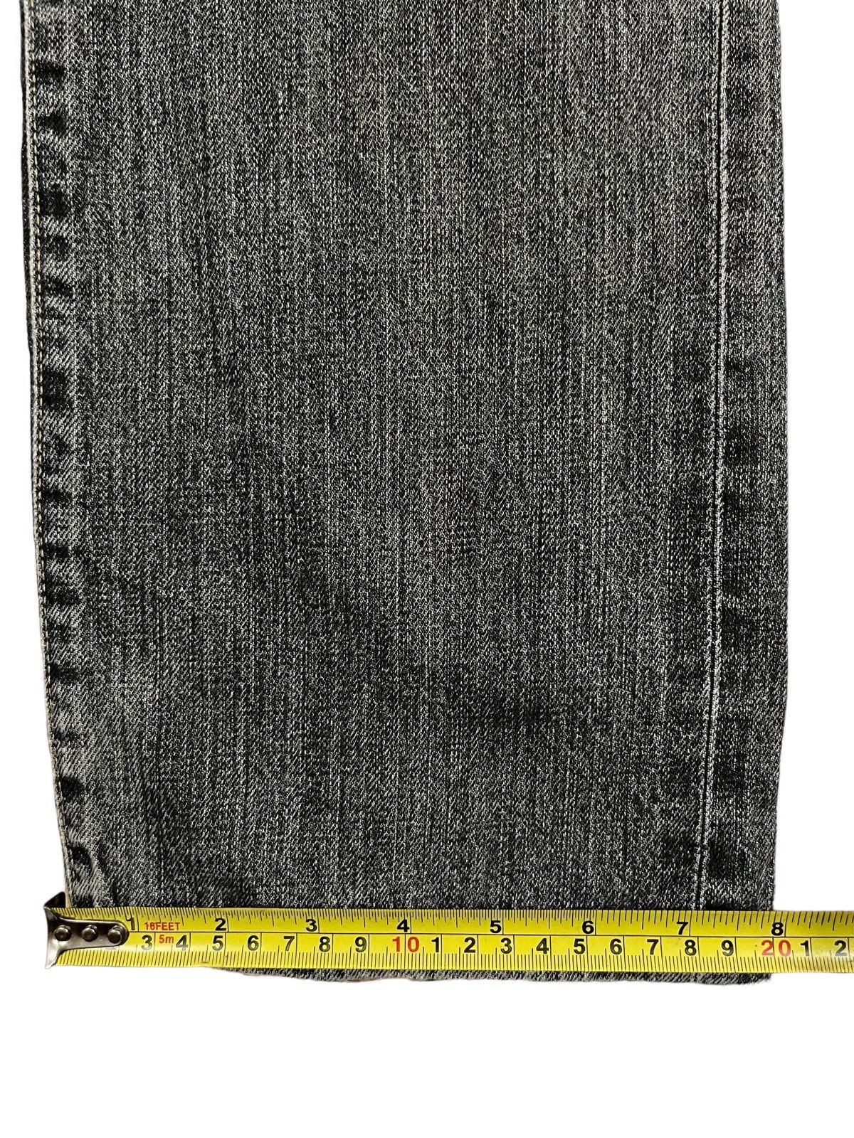 14th Addiction × Edwin Vintage Edwin Black Faded Distressed Loose Fit Jeans Size US 28 / EU 44 - 22 Thumbnail