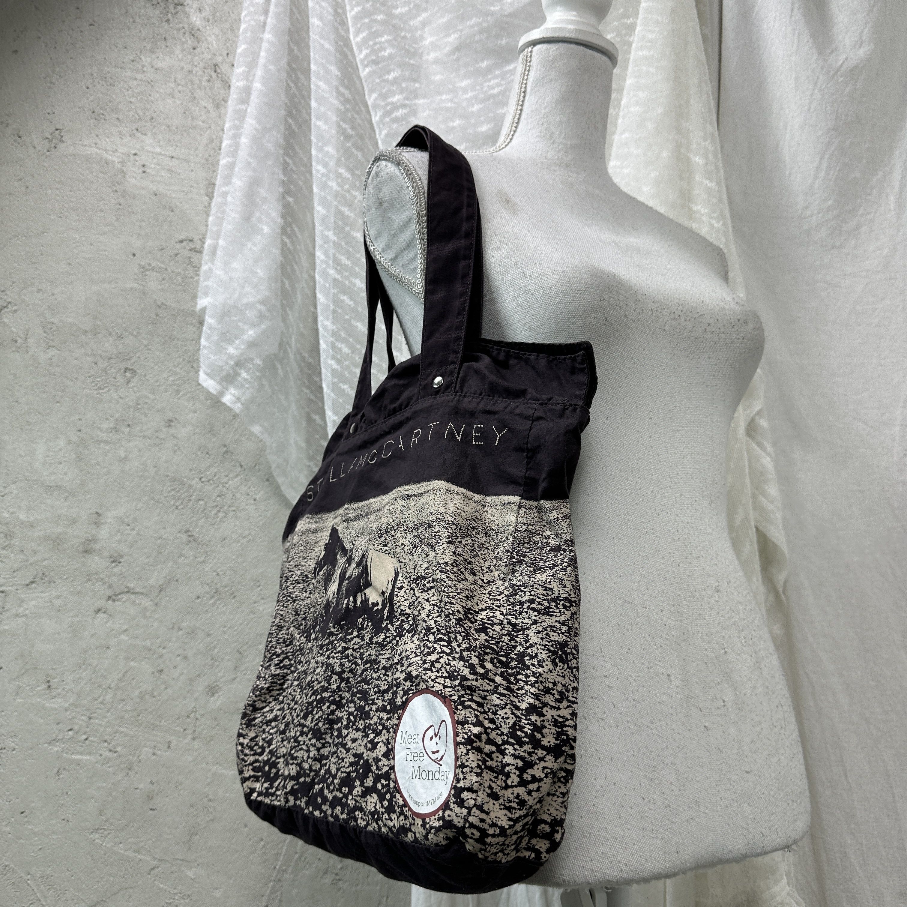 Stella McCartney Vintage Stella McCartney Printed Horse Tote Bag Bag Y2K Size ONE SIZE - 8 Thumbnail