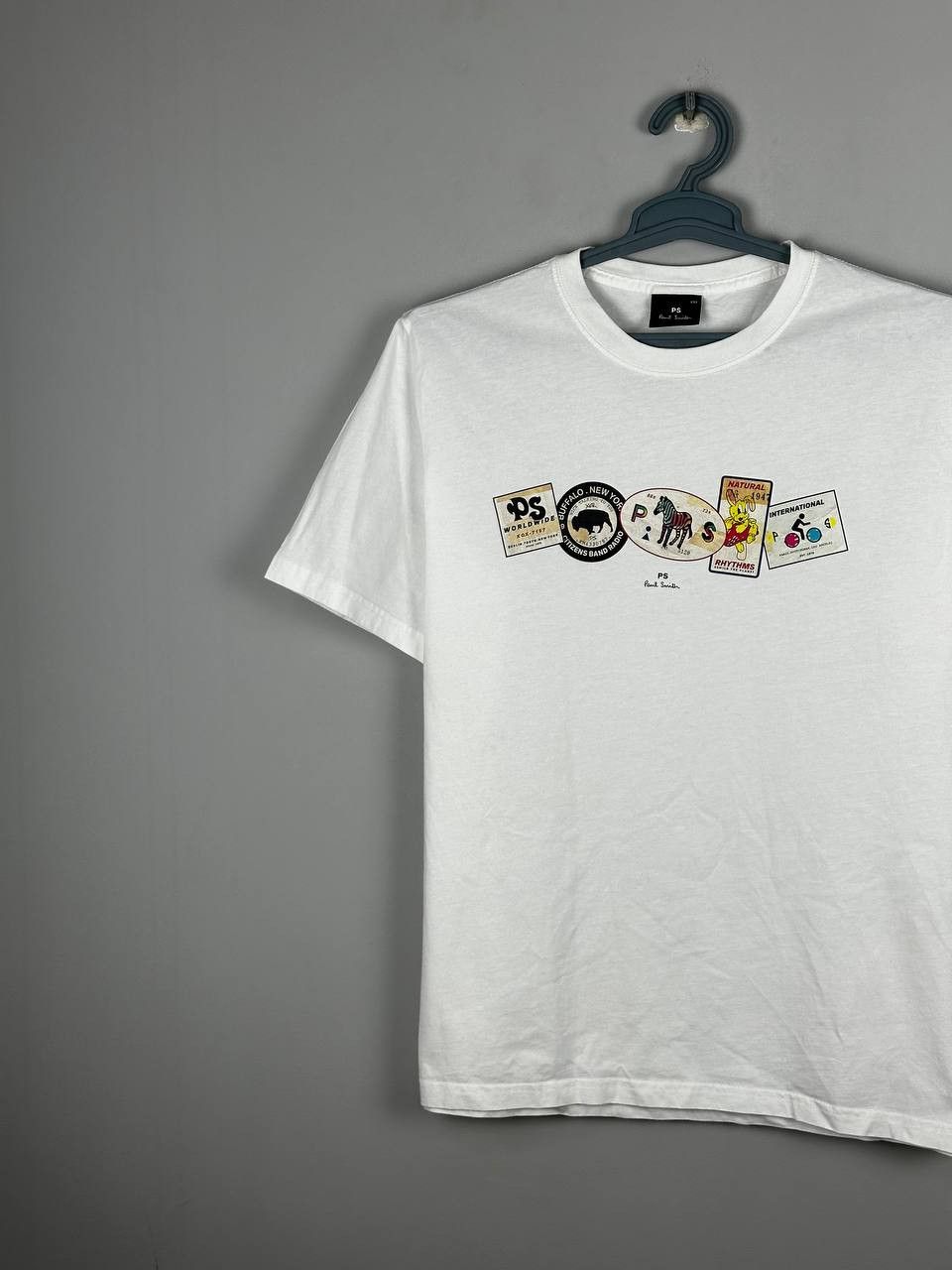 Paul Smith Men’s Paul Smith Big Logo Basic designer tee Size US XXL / EU 58 / 5 - 3 Thumbnail