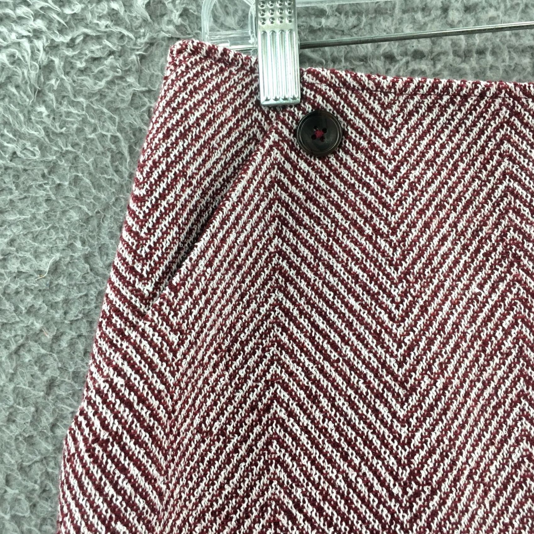 Banana Republic Banana Republic A-Line Skirt Womens 10 Multicolor Tweed Casual Pockets Size 32" / US 10 / IT 46 - 4 Thumbnail