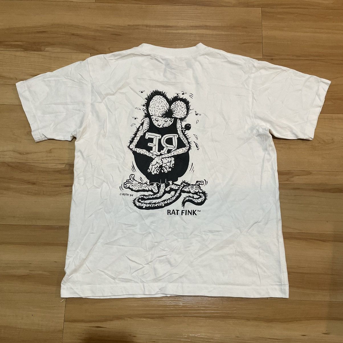 Vintage Vintage rat fink t-shirt Size US M / EU 48-50 / 2 - 2 Thumbnail