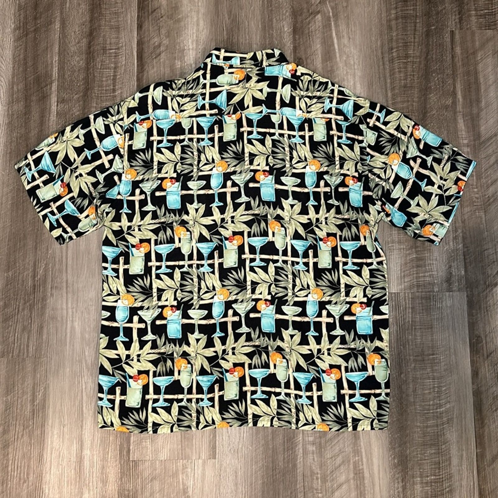 Campia Moda Campia Moda Hawaiian Tropical Martini Rayon - Large Size US L / EU 52-54 / 3 - 3 Thumbnail