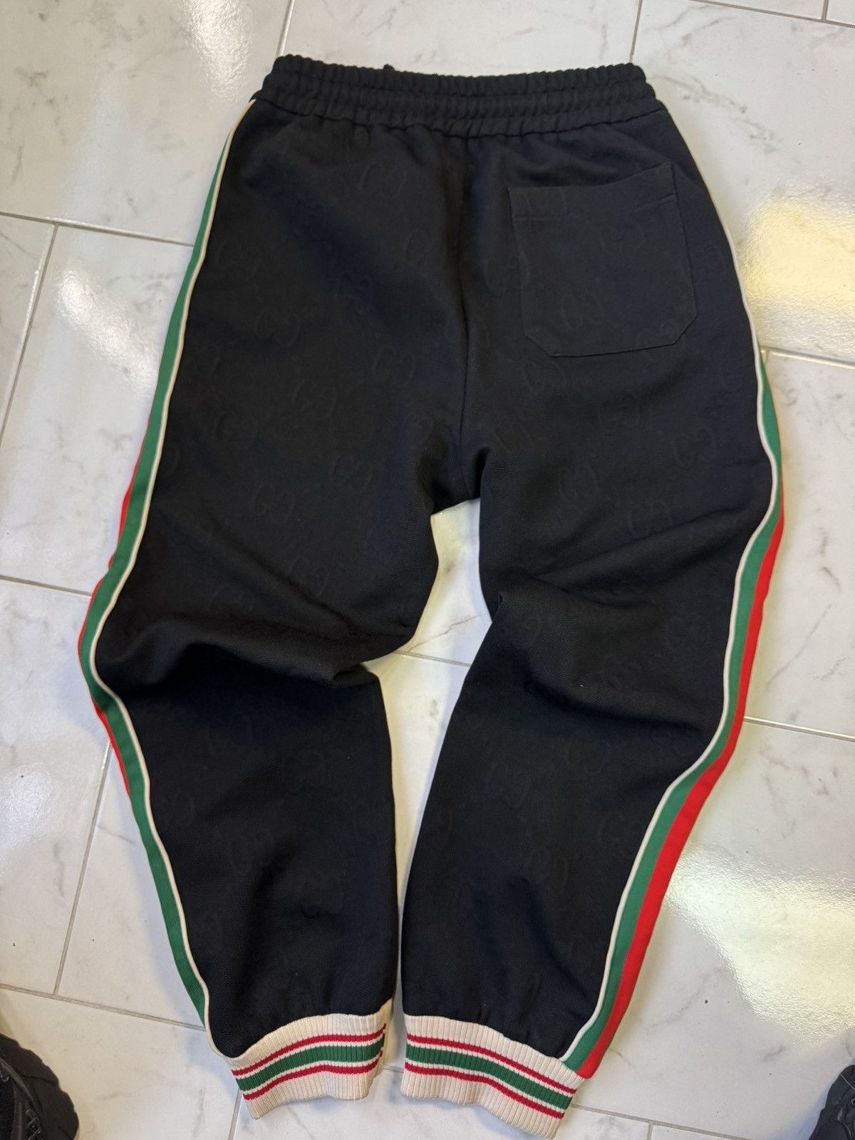 Gucci Gucci GG Jacquard Jogging Pants size XS (Fits Bigger) Size US 34 / EU 50 - 2 Thumbnail