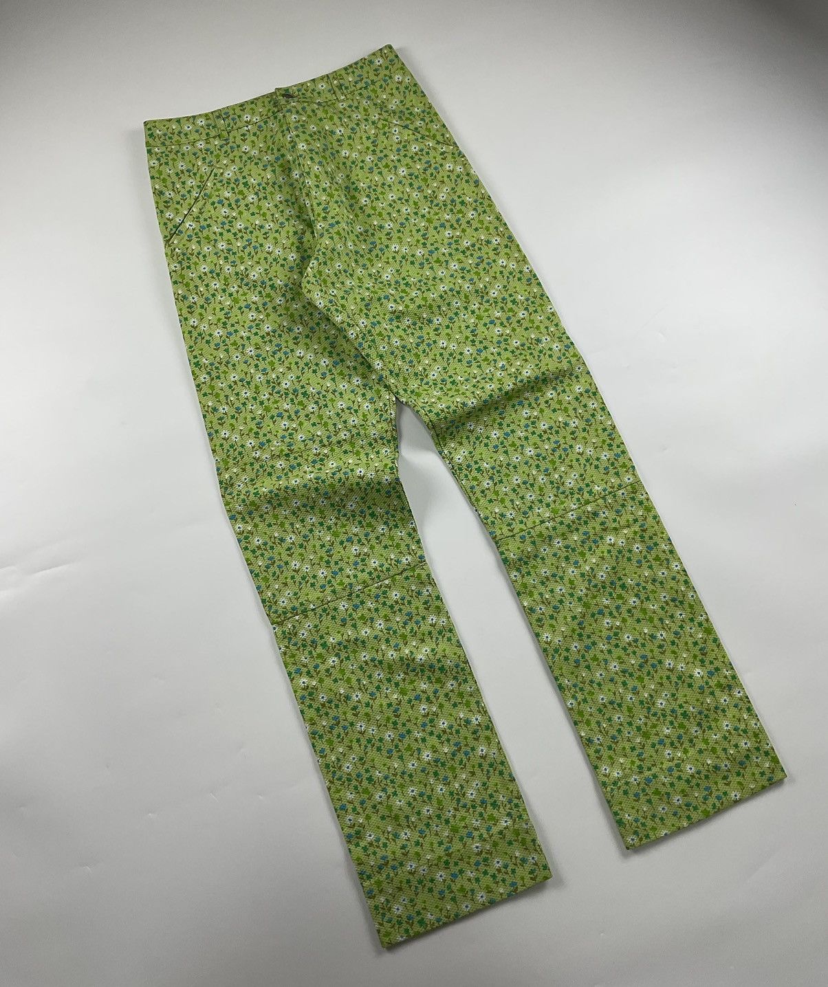 Walter Van Beirendonck Floral Pants