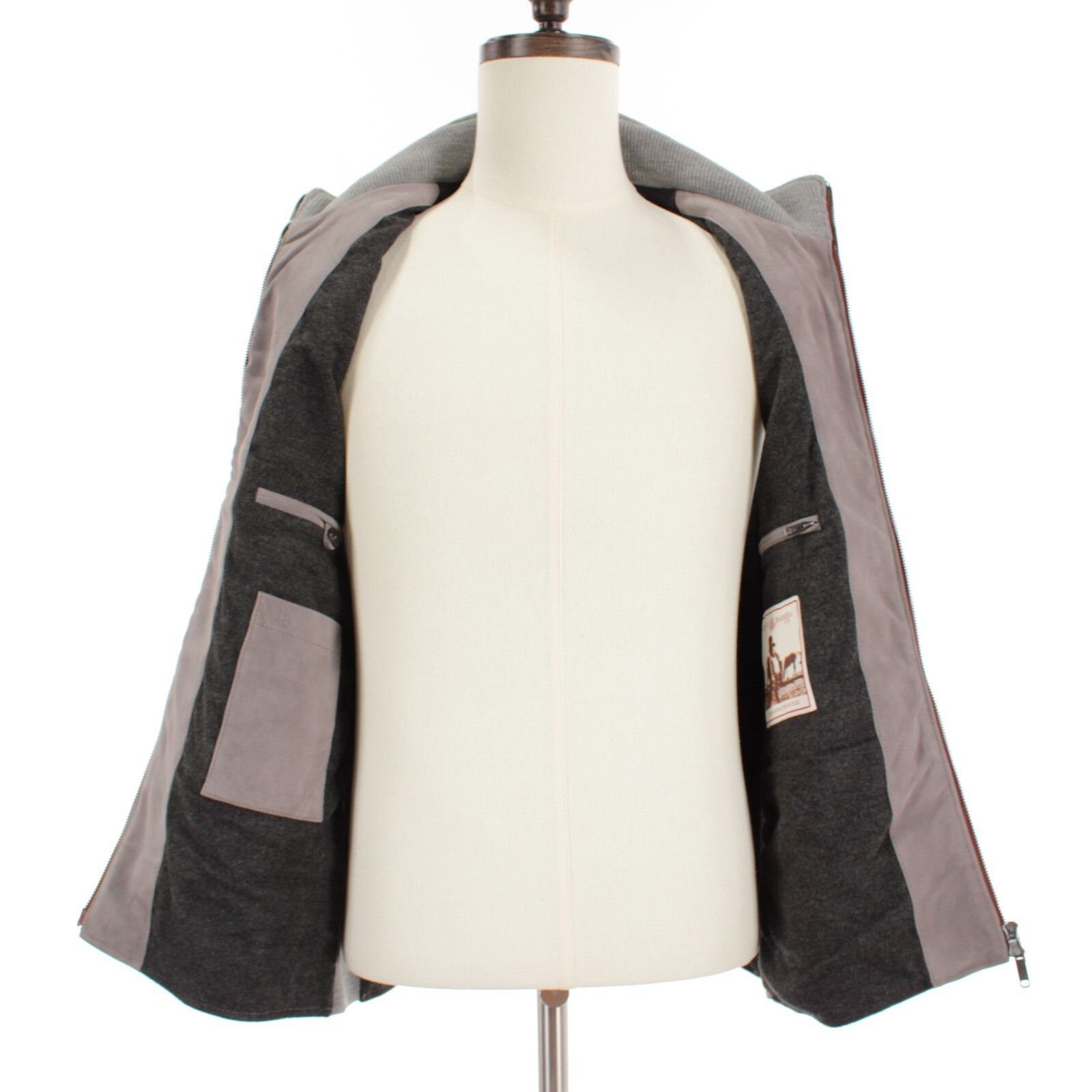 Luciano Barbera Luciano Barbera Vest Size M US In Gray Leather Size US M / EU 48-50 / 2 - 6 Thumbnail