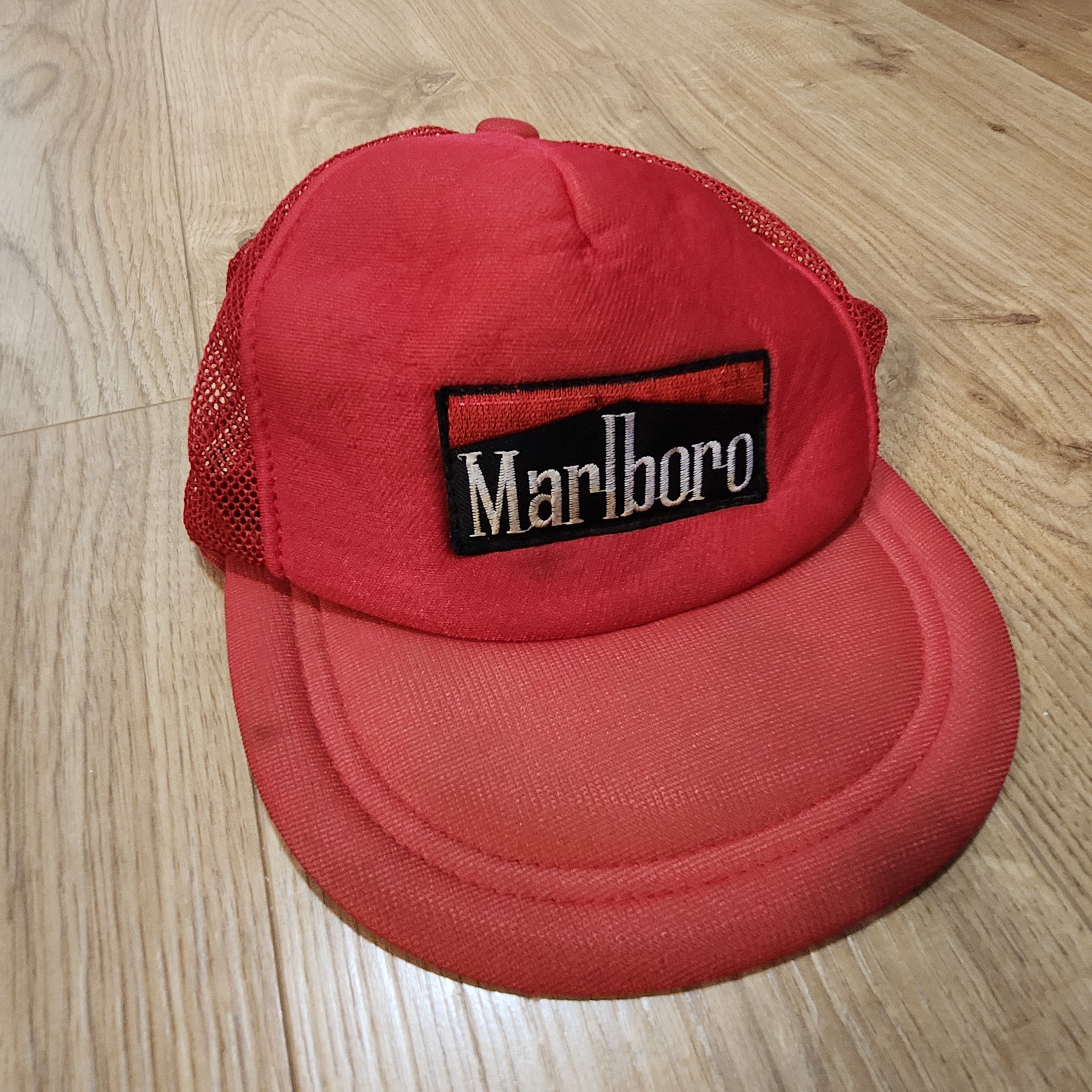 Marlboro × Vintage 80's Trucker Marlboro Hat Vintage Size ONE SIZE - 1 Thumbnail