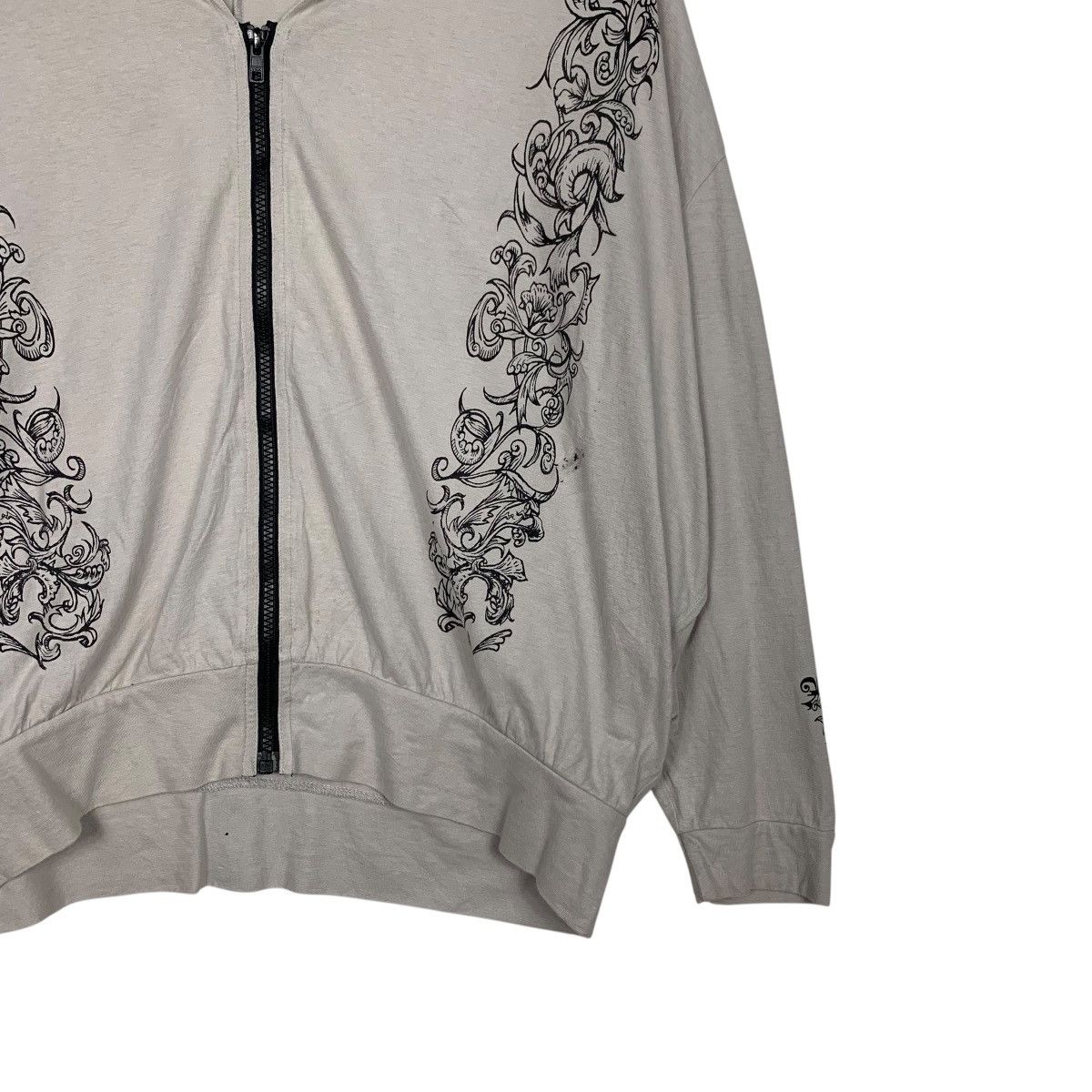 Japanese Brand ALGONQUINS Punk Zipper Hoodie #2684-C120 Size US M / EU 48-50 / 2 - 4 Thumbnail