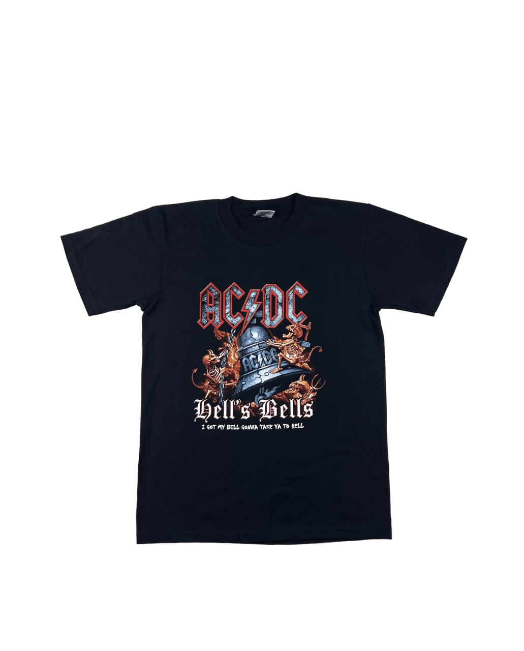 Band Tees × Vintage Vintage Ac/Dc Hells Bells T-shirt L Size US L / EU 52-54 / 3 - 1 Thumbnail
