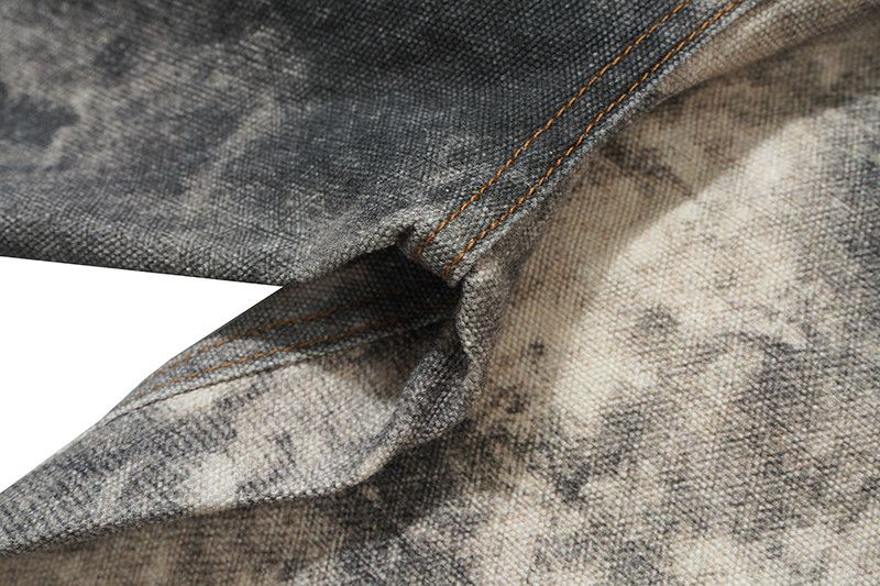 Japanese Brand × Jean × Vintage Camouflage Splash Ink Digital Printing Distressed Jeans Size US 30 / EU 46 - 10 Thumbnail