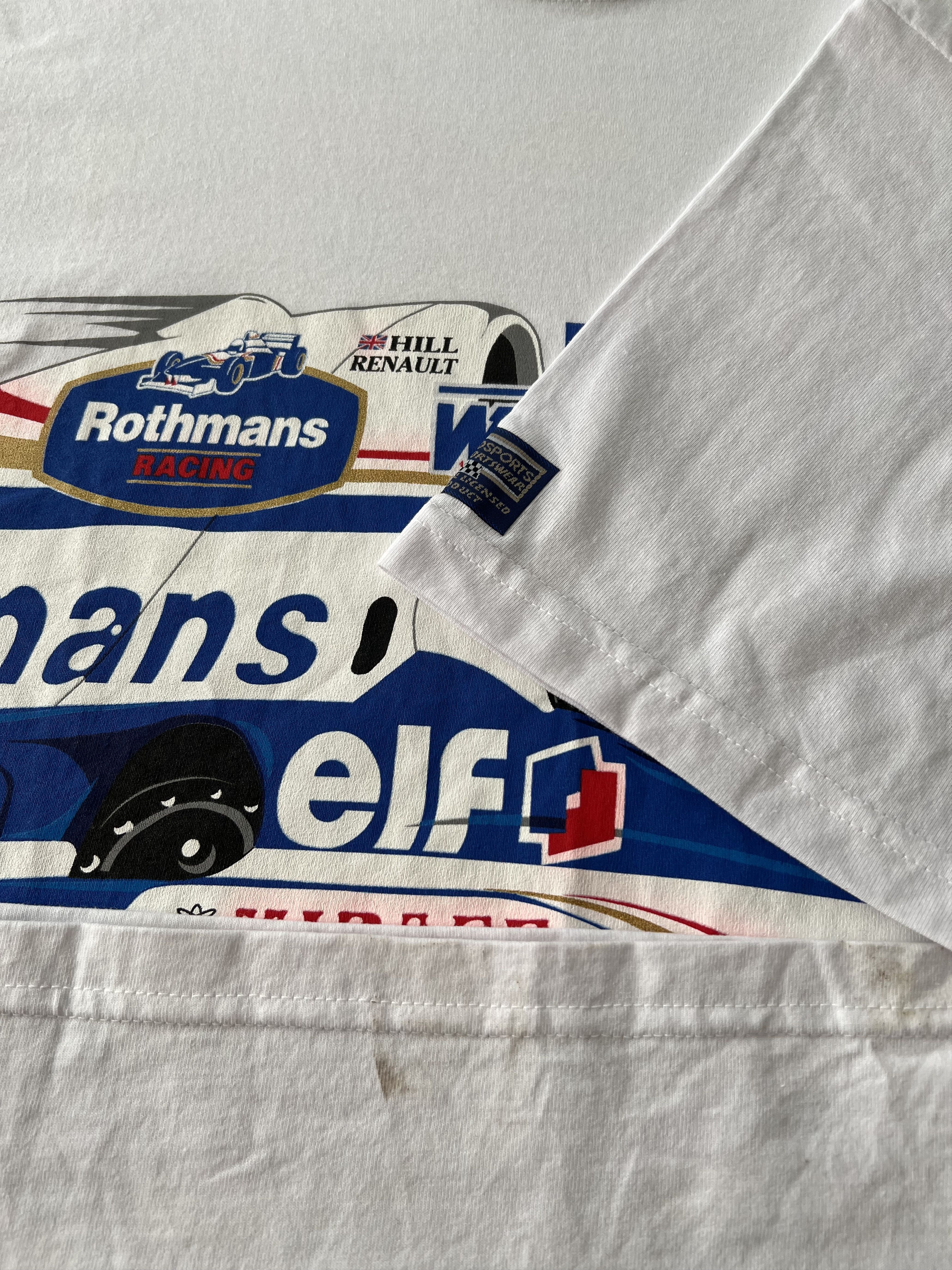 Formula 1 Vintage 1996 Rothmans Williams Renault F1 Formula 1 T-shirt Size US M / EU 48-50 / 2 - 6 Thumbnail