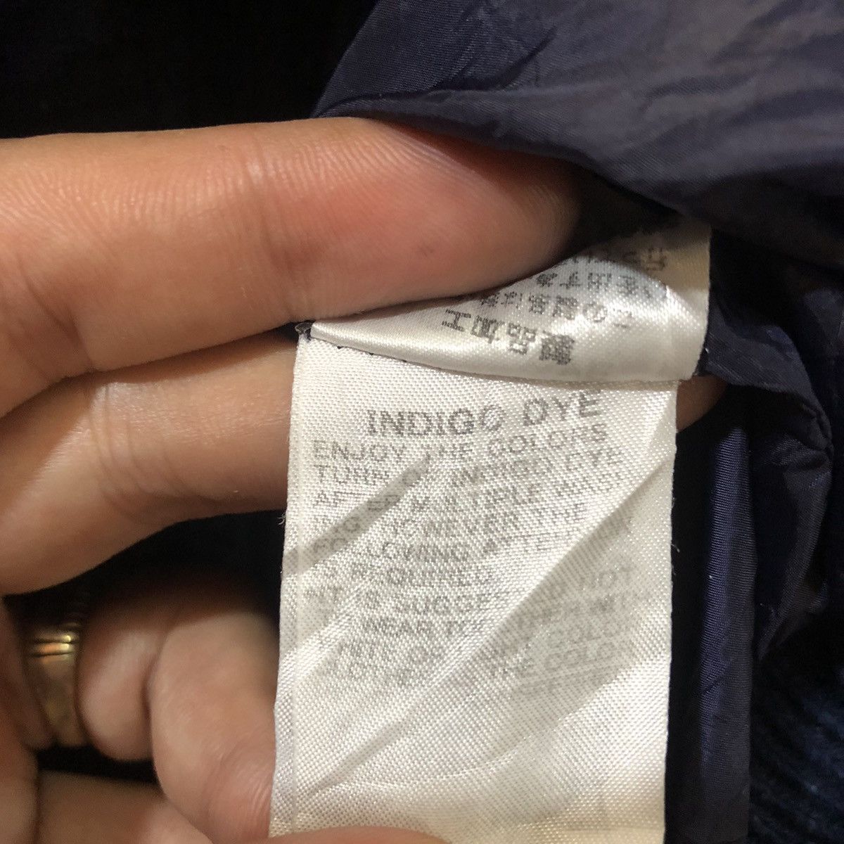 Issey Miyake Vintage Mercibeaucoup Pillow Neck Indigo Dye Bomber Jacket Size US S / EU 44-46 / 1 - 22 Thumbnail
