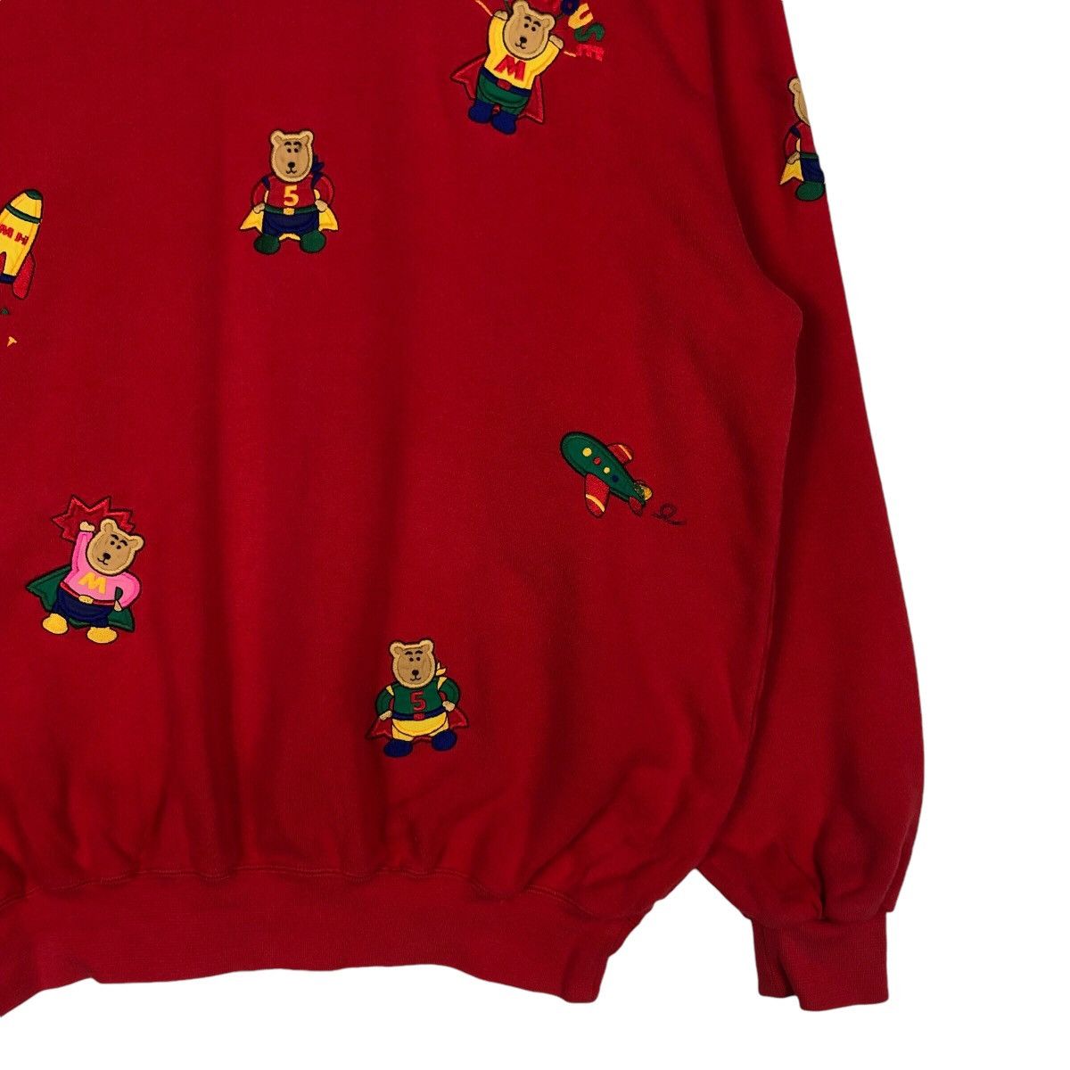 Japanese Brand Miki Mouse Rare Design Full Print Sweatshirt Medium Size US M / EU 48-50 / 2 - 4 Thumbnail