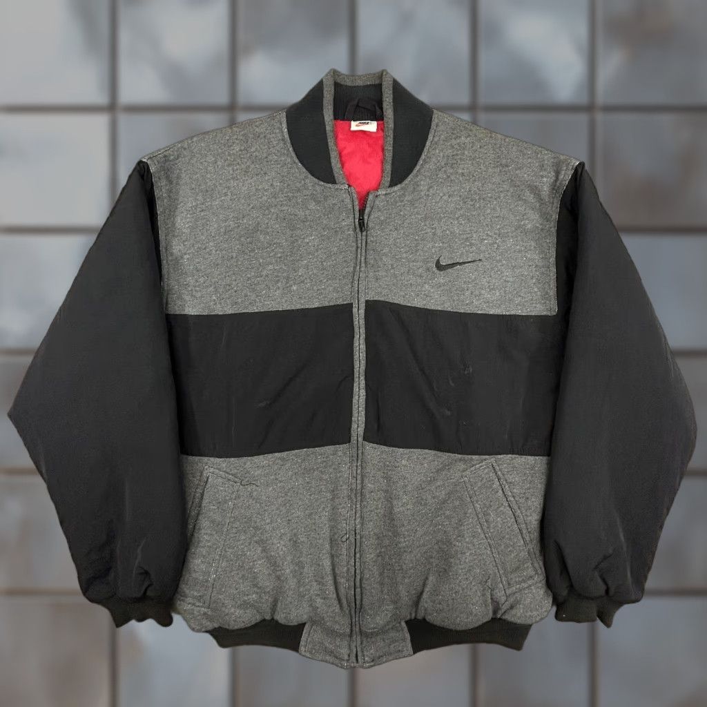 Nike × Parra Nike x Parra Varsity Bomber Jacket | Grailed