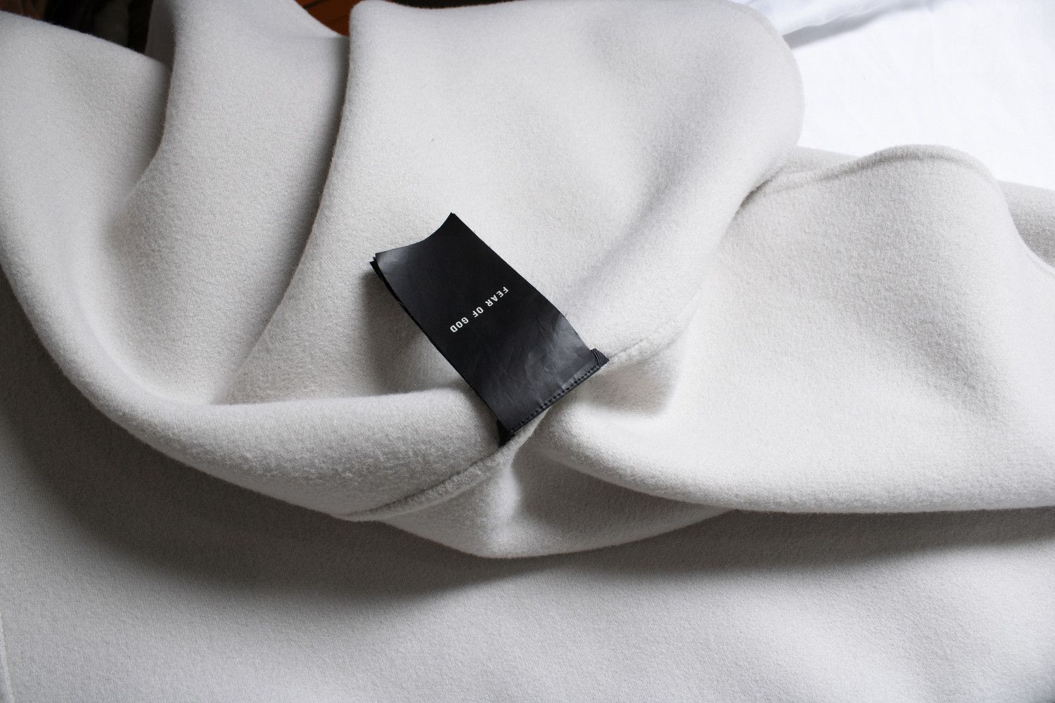 Fear of God Fear of God, beige overjacket in wool and cashmere Size US XL / EU 56 / 4 - 6 Thumbnail