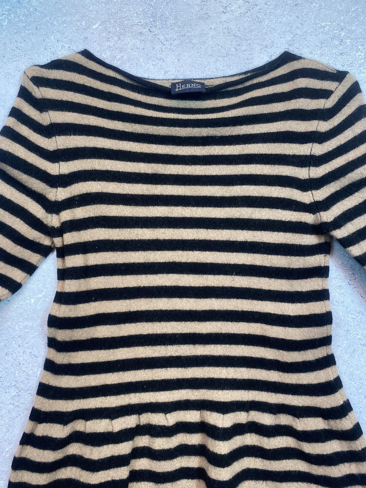 Herno Herno Women’s Wool Striped Sweater Size 44 Size M / US 6-8 / IT 42-44 - 8 Thumbnail
