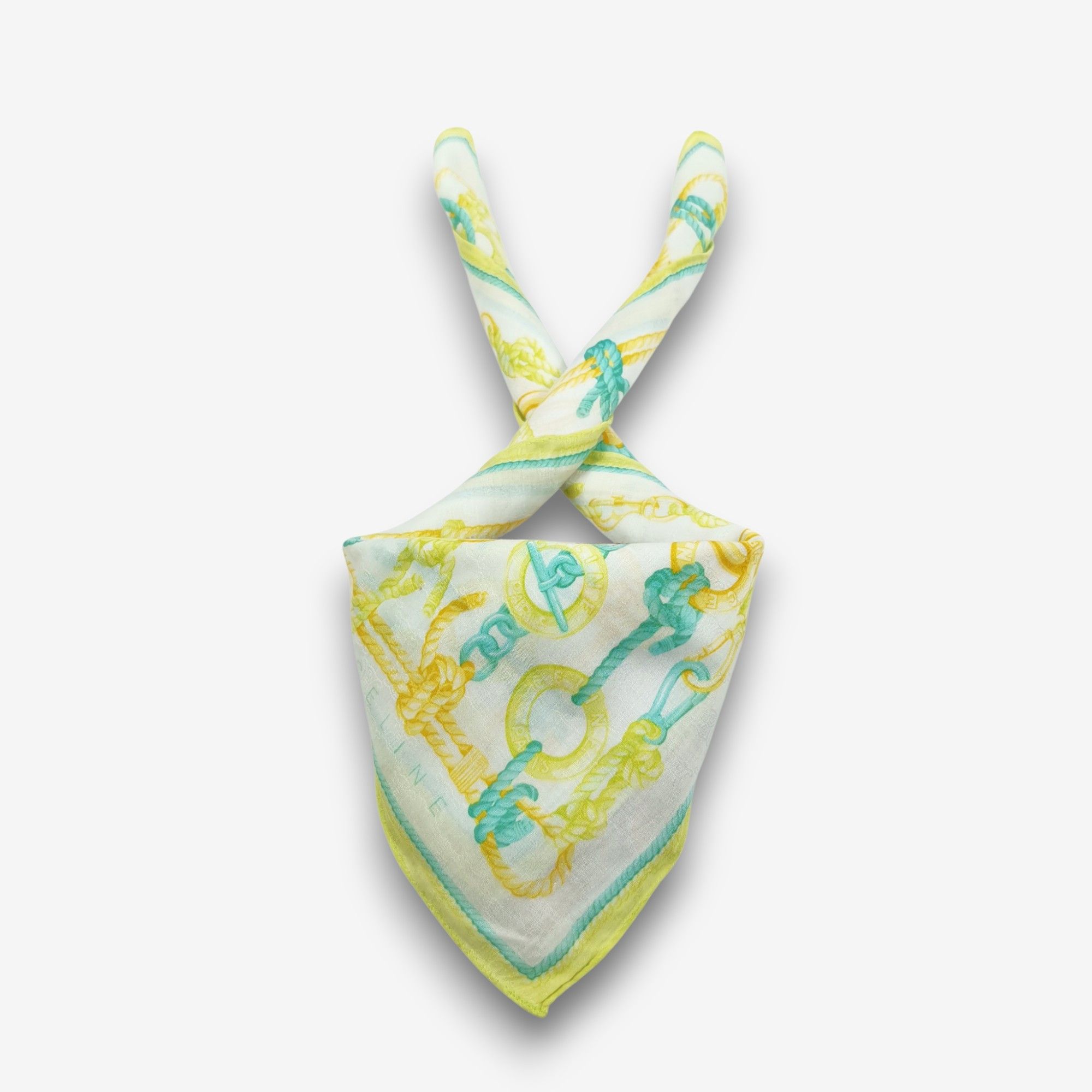 Celine Vintage Celine Handkerchief Pocket Square Bandana Size ONE SIZE - 1 Thumbnail