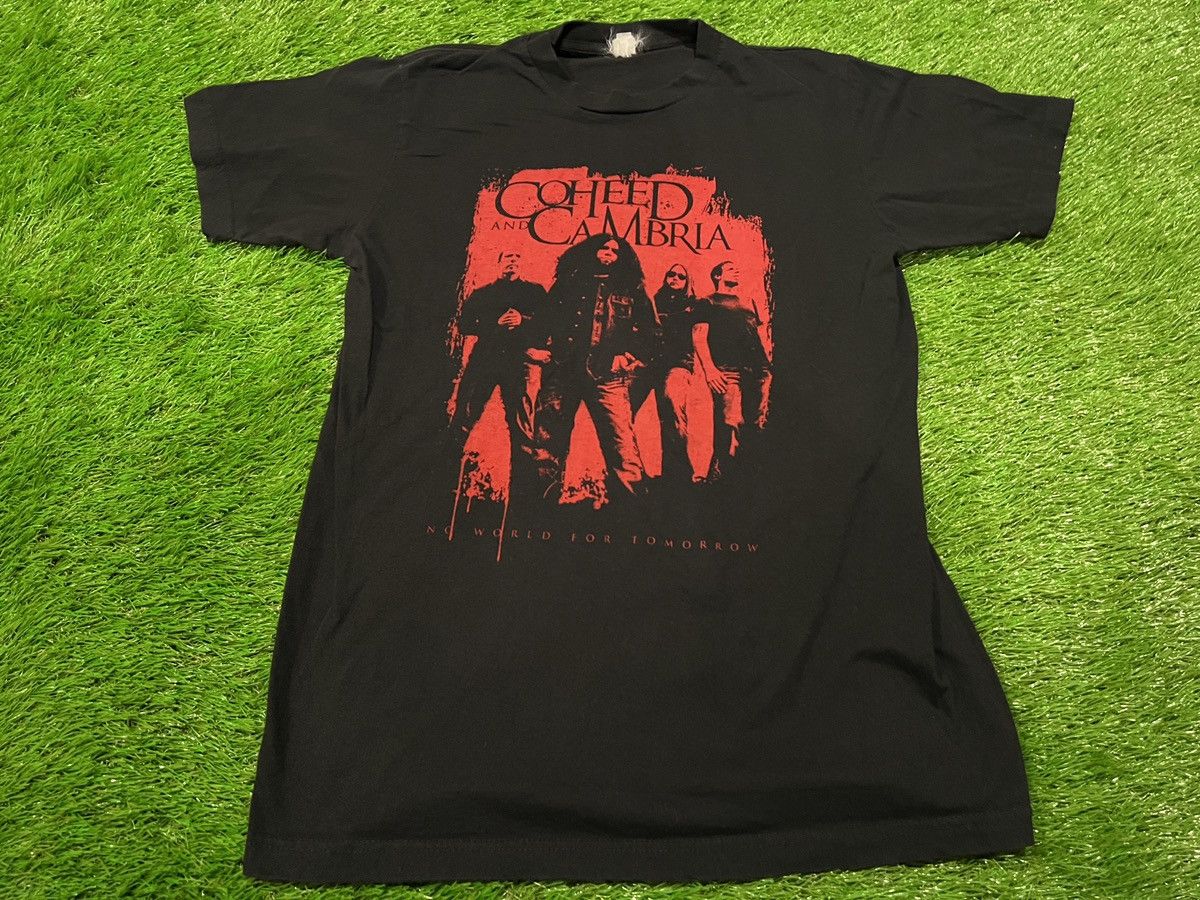 Band Tees RARE Coheed And Cambria No World For Tomorrow Tour Dates Tee Size US M / EU 48-50 / 2 - 1 Thumbnail