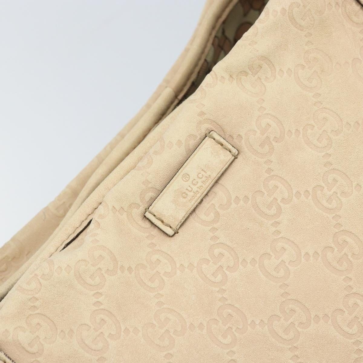 Gucci Gucci GG Canvas Guccissima Tote Bag Beige Size ONE SIZE - 6 Thumbnail