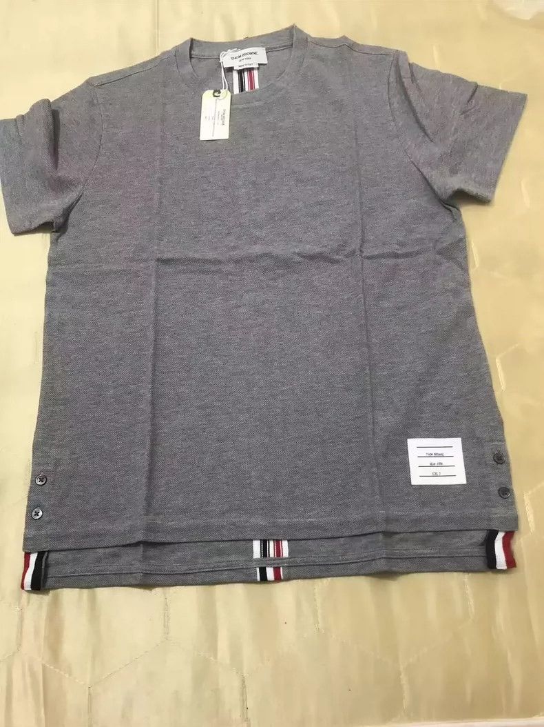 Thom Browne Thom Browne Grey short sleeves Size US M / EU 48-50 / 2 - 2 Thumbnail