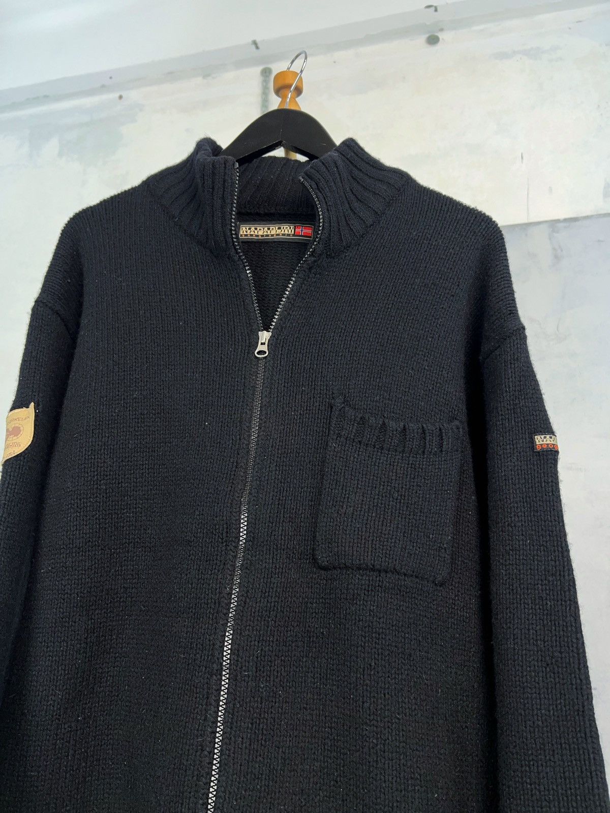 Napapijri Vintage Napapijri Sweater Size L - XL Size US XL / EU 56 / 4 - 3 Thumbnail