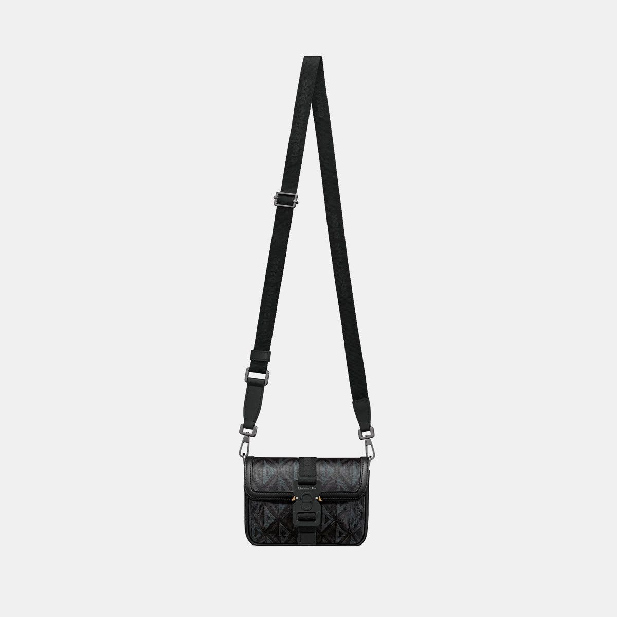 Dior o1bcso1str0226 Size :OS/Hit the Road Messenger Bag in Black Size ONE SIZE - 4 Thumbnail