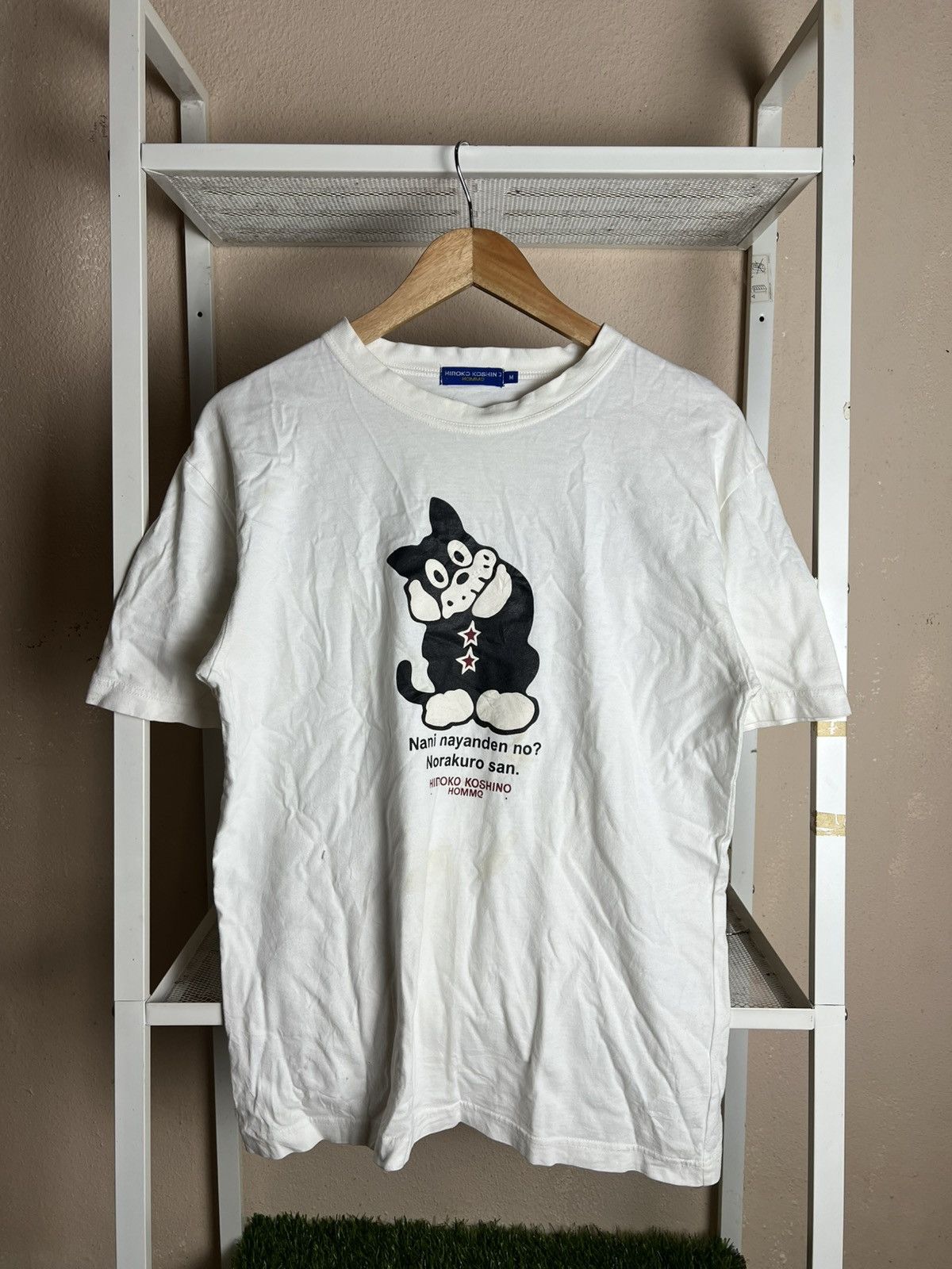 Designer × Hiroko Koshino Homme × Japanese Brand Vintage Hiroko Koshino Homme Norakuro San Mirror Print Size US M / EU 48-50 / 2 - 1 Thumbnail