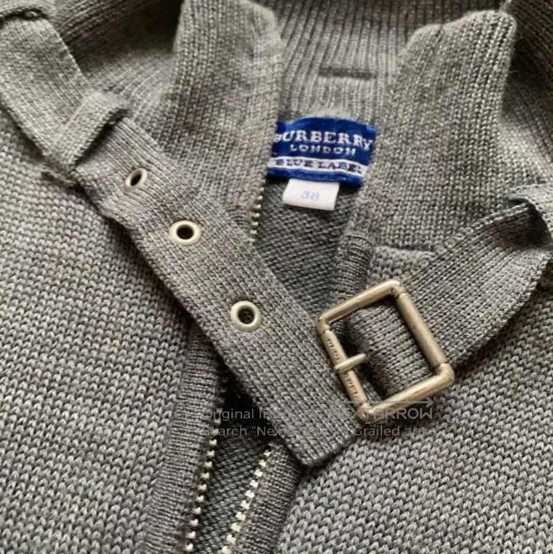 Burberry Burberry Gray Wool Women's Cardigan. Size M / US 6-8 / IT 42-44 - 4 Thumbnail