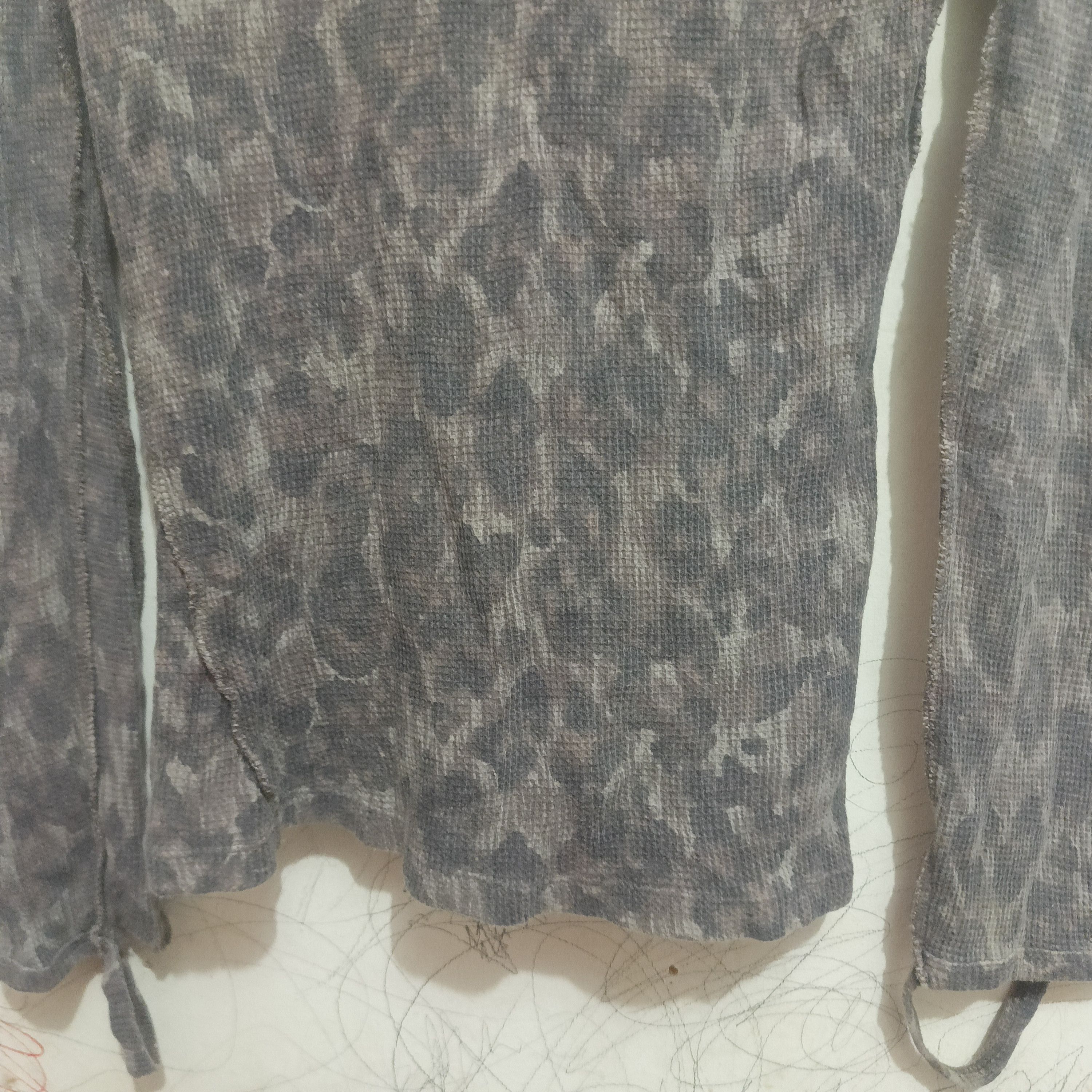 If Six Was Nine Japanese Fuga Leopard design Camouflage long sleeve stretch Size US S / EU 44-46 / 1 - 9 Thumbnail