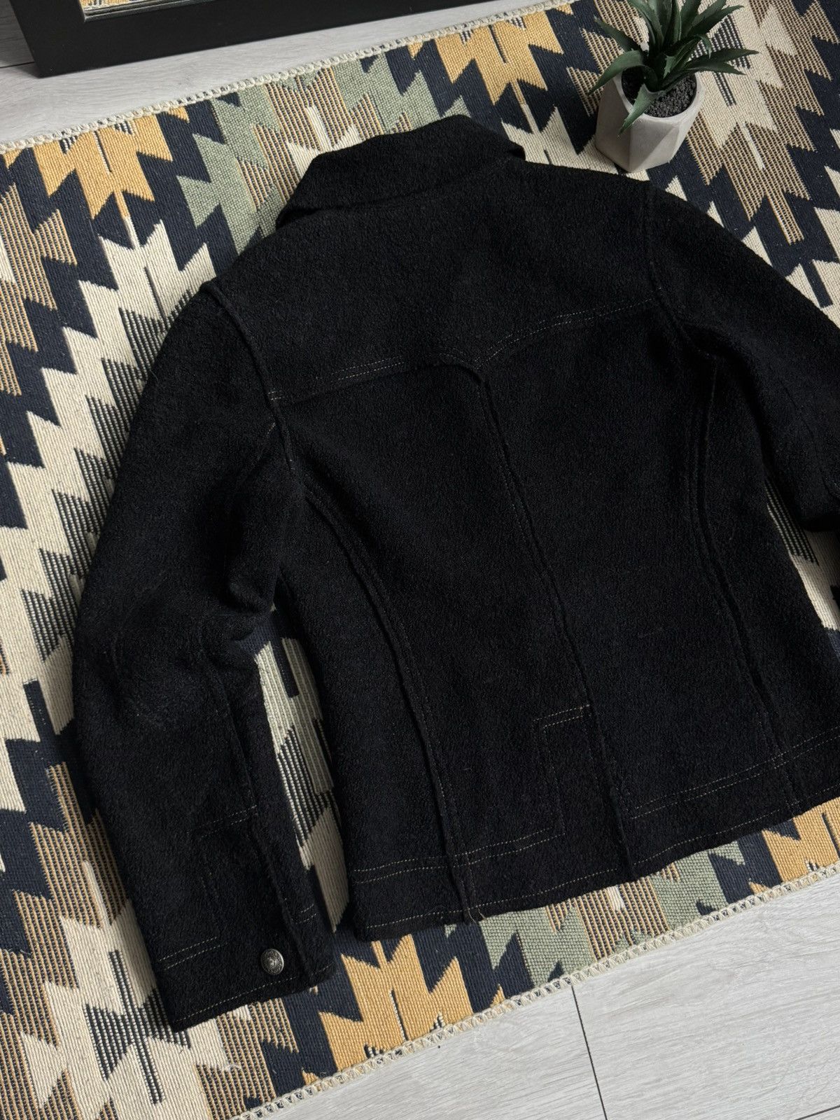 Versace Jeans Couture Vintage Versace Jeans Couture Avant-Garde Wool Blazer Size L / US 10 / IT 46 - 12 Thumbnail