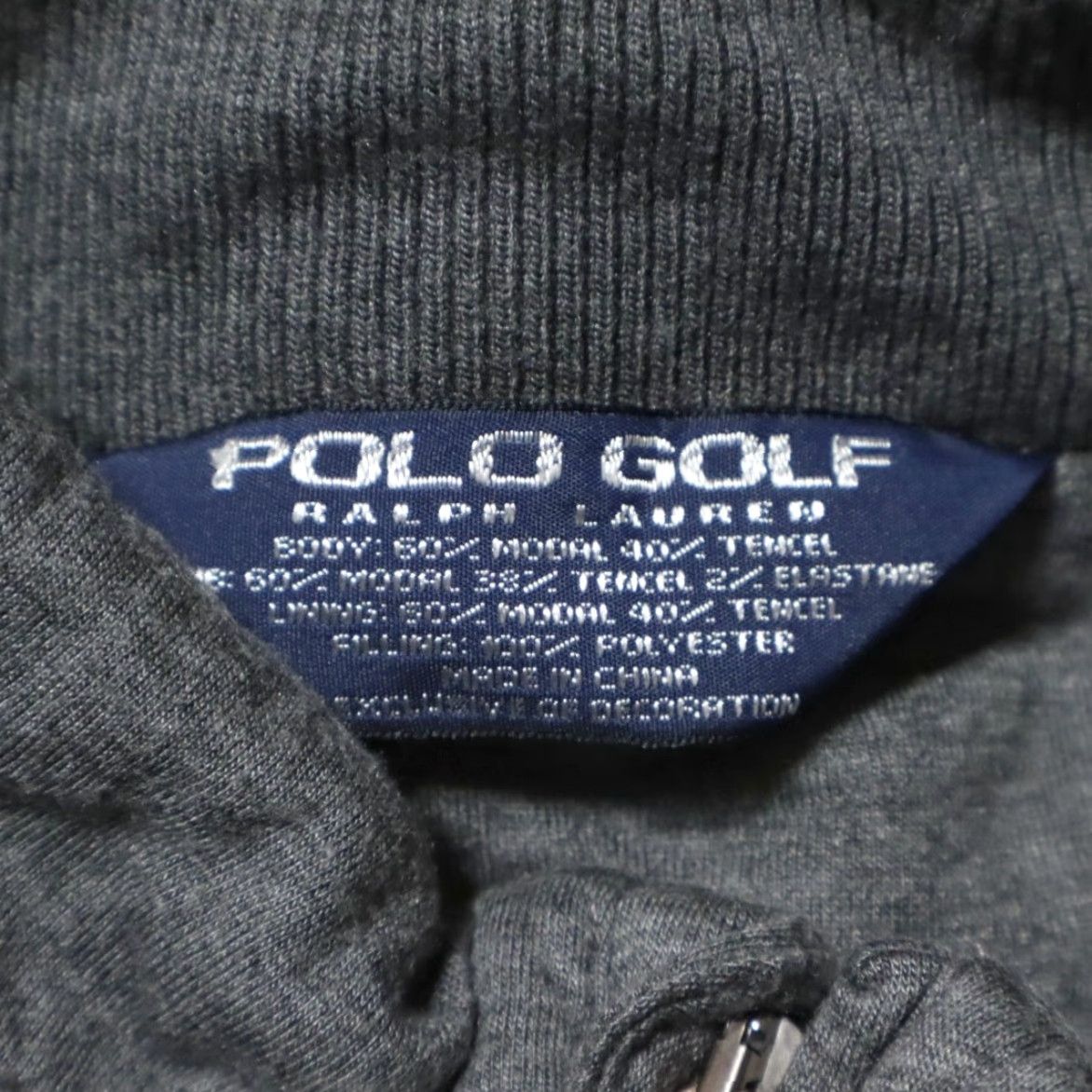 Polo Ralph Lauren Polo Ralph Lauren Golf Vest Stretch Solid Mock Jacket Gray Men's L Shirt Size US L / EU 52-54 / 3 - 5 Thumbnail