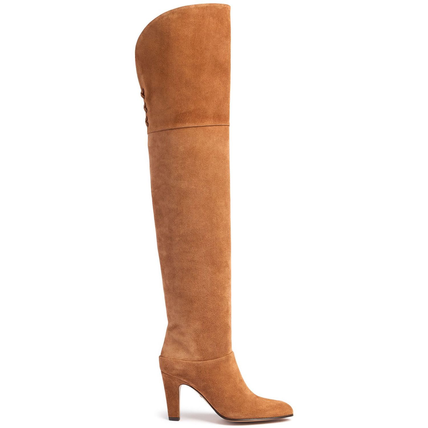 Chloe Eve Pure Brown Suede Boots New & Authentic (Euro Size: