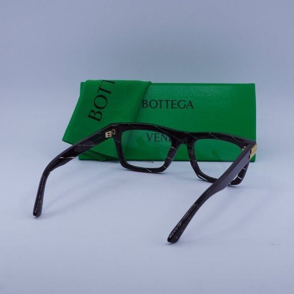 Bottega Veneta Bottega Veneta BV1059O 003 Eyeglasses Burgundy 51mm Frame Size ONE SIZE - 10 Thumbnail