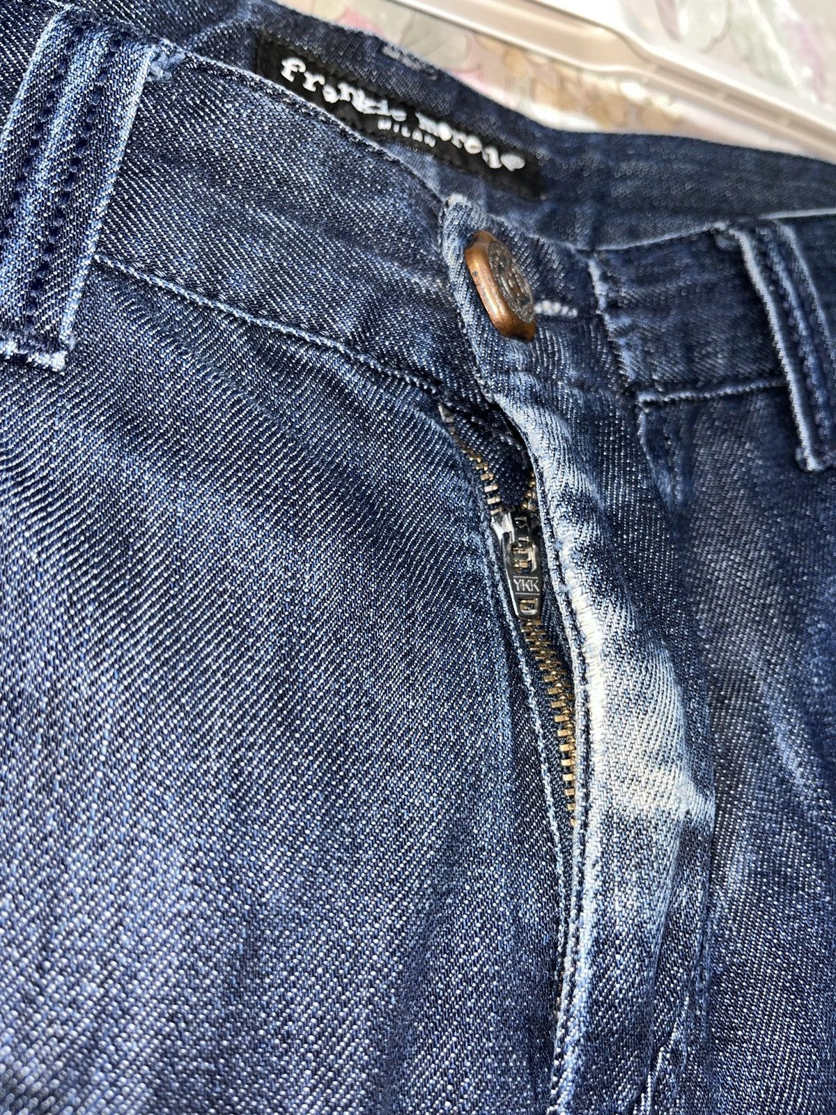 Frankie Morello vintage FRANKIE MORELLO Extra Premium Denim Jeans Acid Wash Size US 30 / EU 46 - 10 Thumbnail