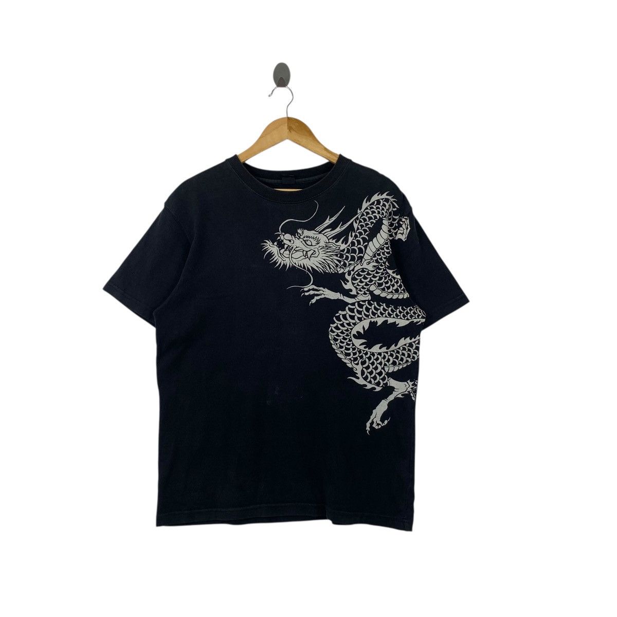 Vintage Vintage ETERNAL BITCHU KURASHIKI Dragon Ryu Tee Shirt Top Size US L / EU 52-54 / 3 - 1 Thumbnail