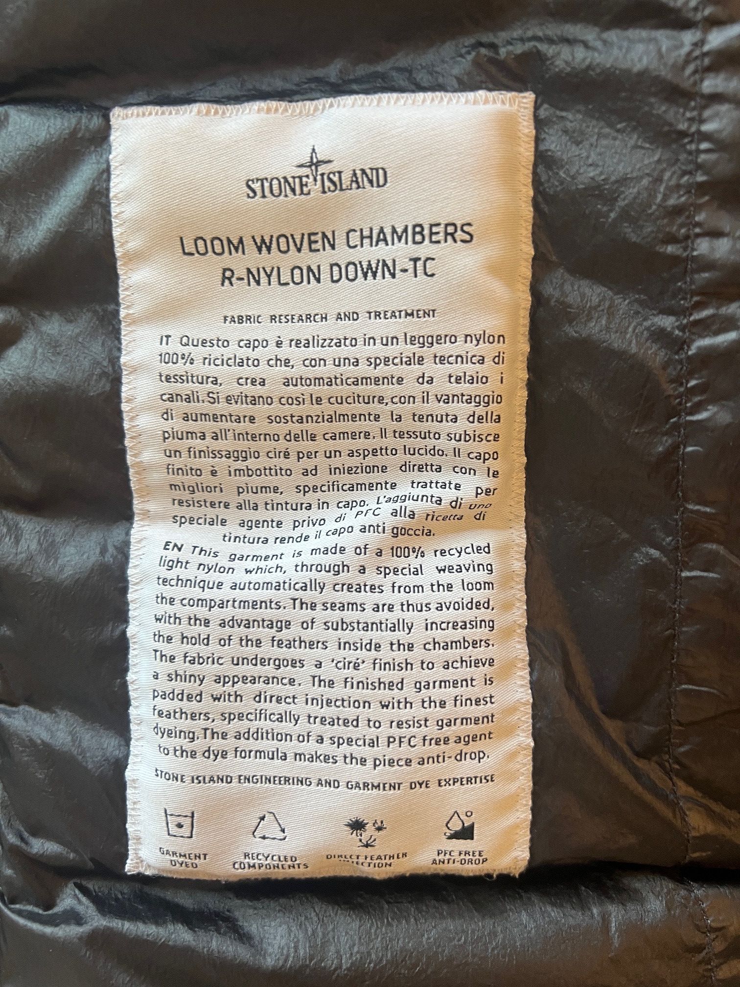 Stone Island Loom woven chambers jacket TC Size US XL / EU 56 / 4 - 3 Thumbnail