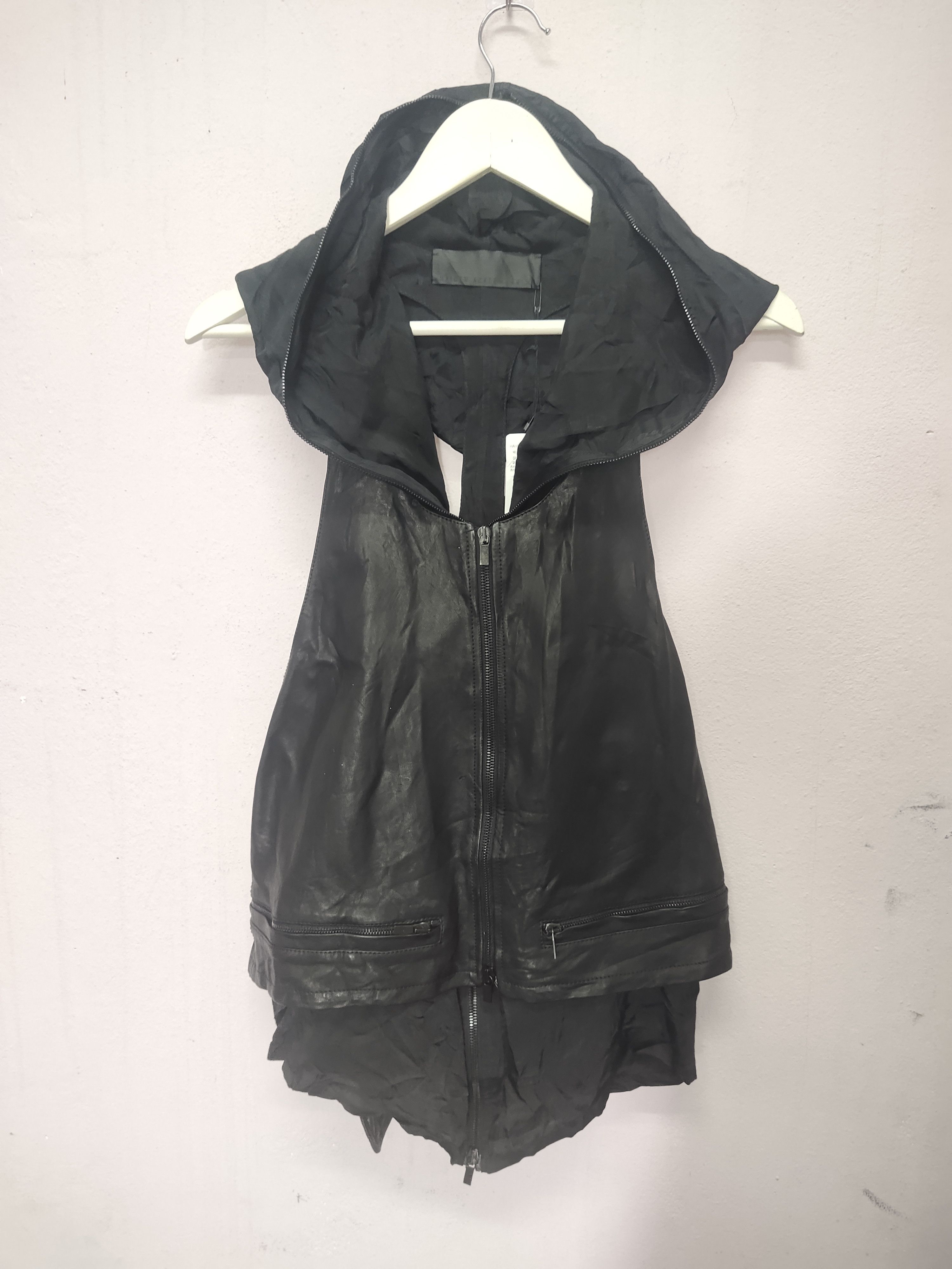 Haider Ackermann Waistcoat Kill Black Two Layer Vest