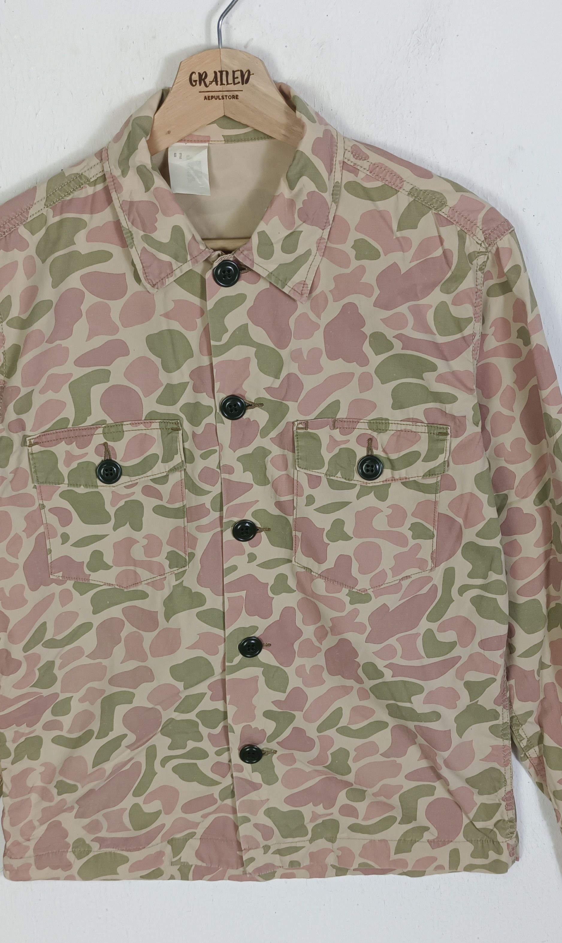 N.Hoolywood N. Hollywood Camouflage (BG) Shirt Button Up Size US M / EU 48-50 / 2 - 4 Thumbnail