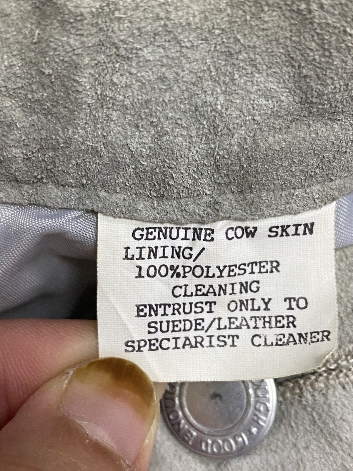 Good Enough Vintage Good Enough Finesse Denime Genuine Cow Skin Size US 32 / EU 48 - 17 Thumbnail