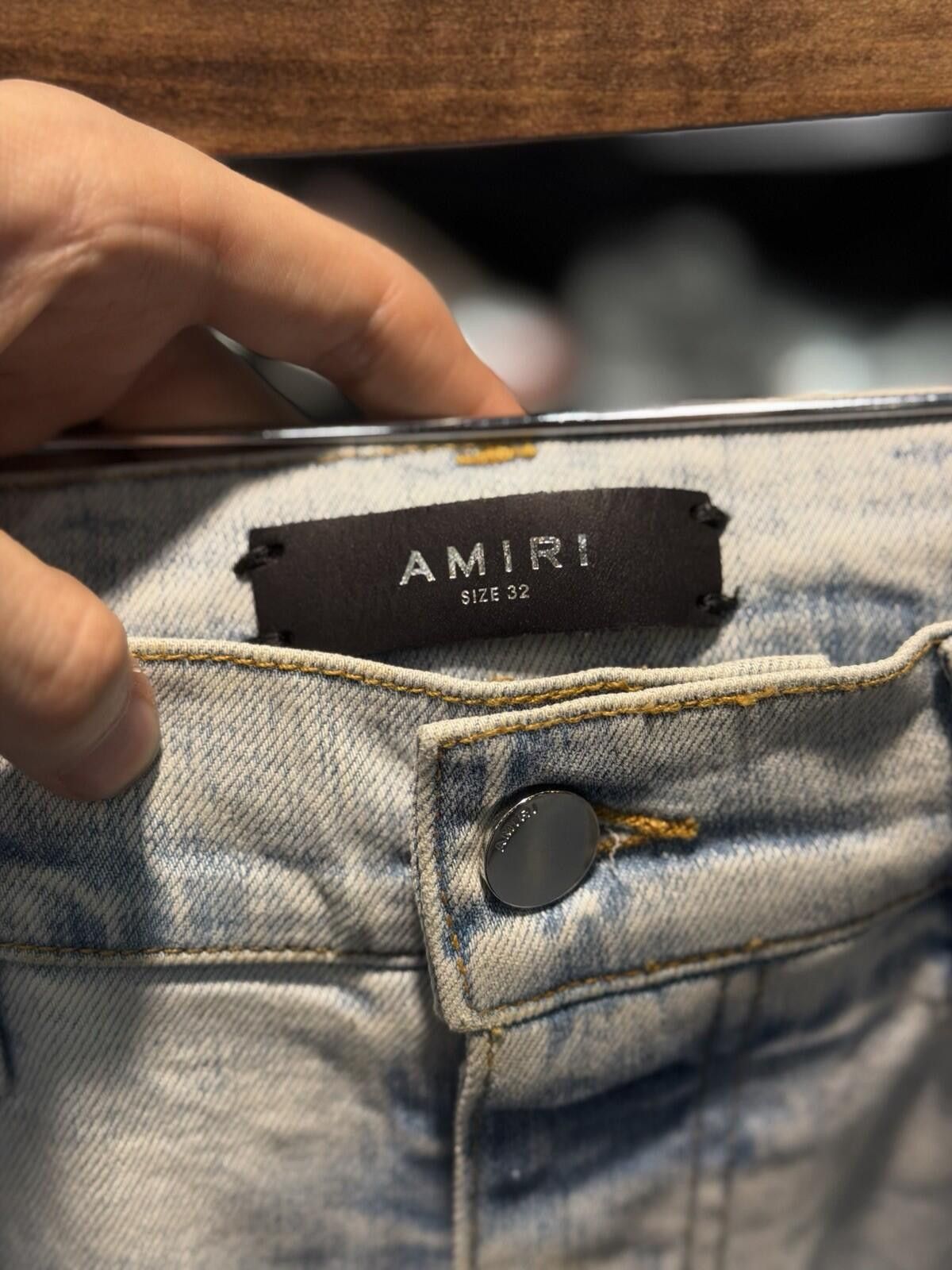Amiri Size 32 - Amiri Blue Pants Paint Bandanna Jeans Size US 32 / EU 48 - 11 Thumbnail