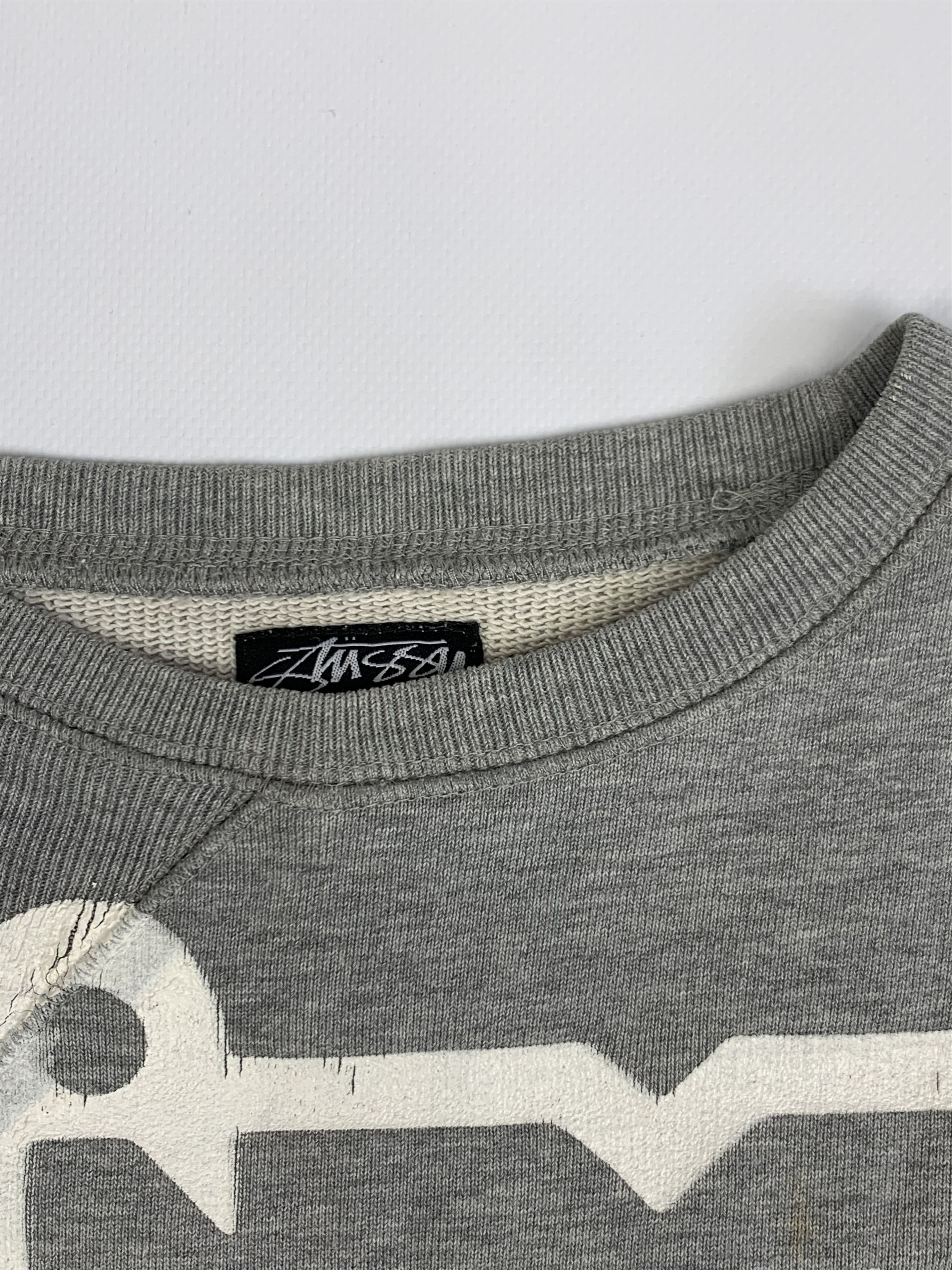 Stussy Stussy Sweatshirt Size Medium Gray Size US M / EU 48-50 / 2 - 8 Thumbnail