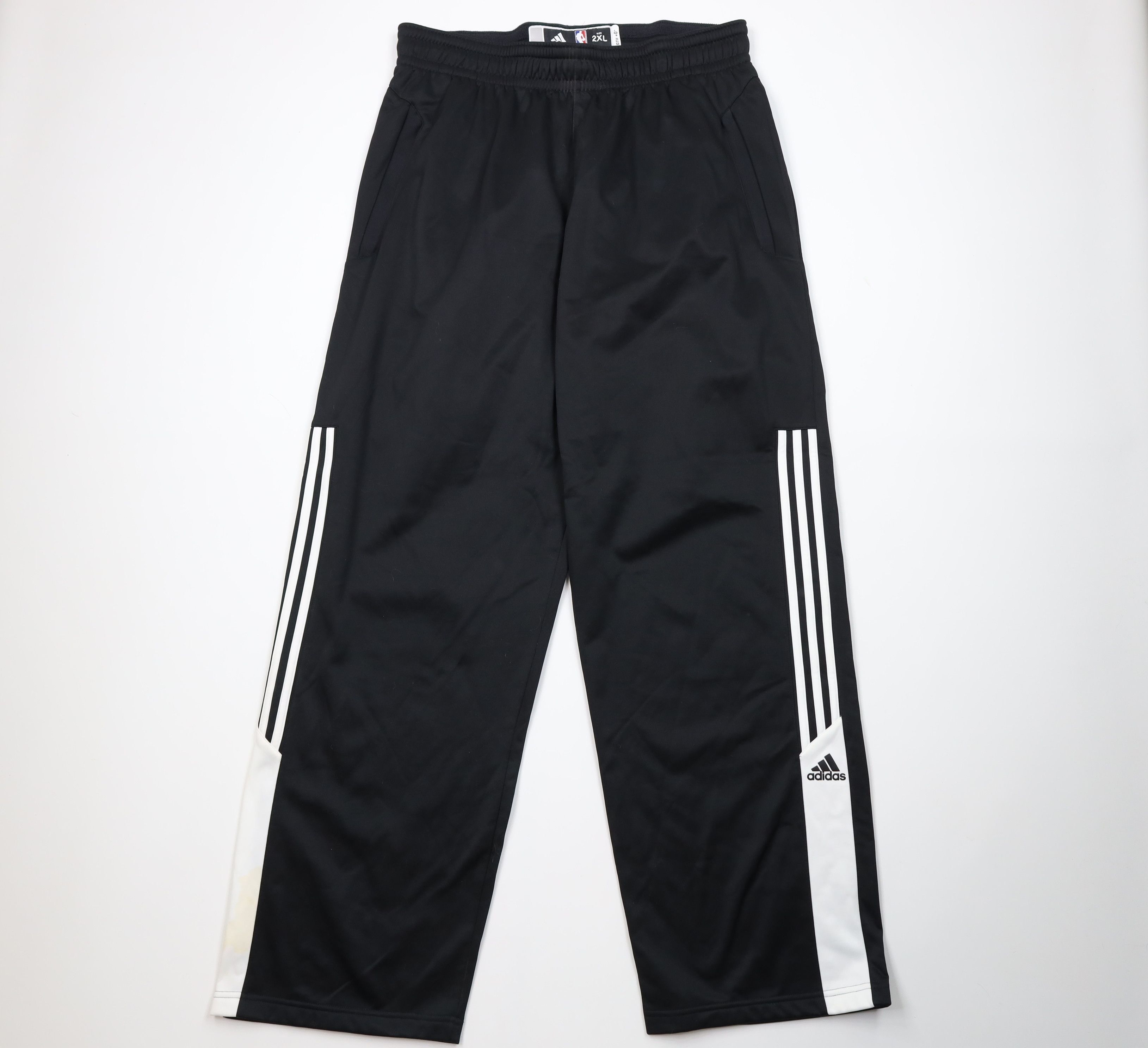 Adidas Adidas NBA Authentics Basketball Wide Leg Sweatpants Pants Size US 40 / EU 56 - 1 Thumbnail