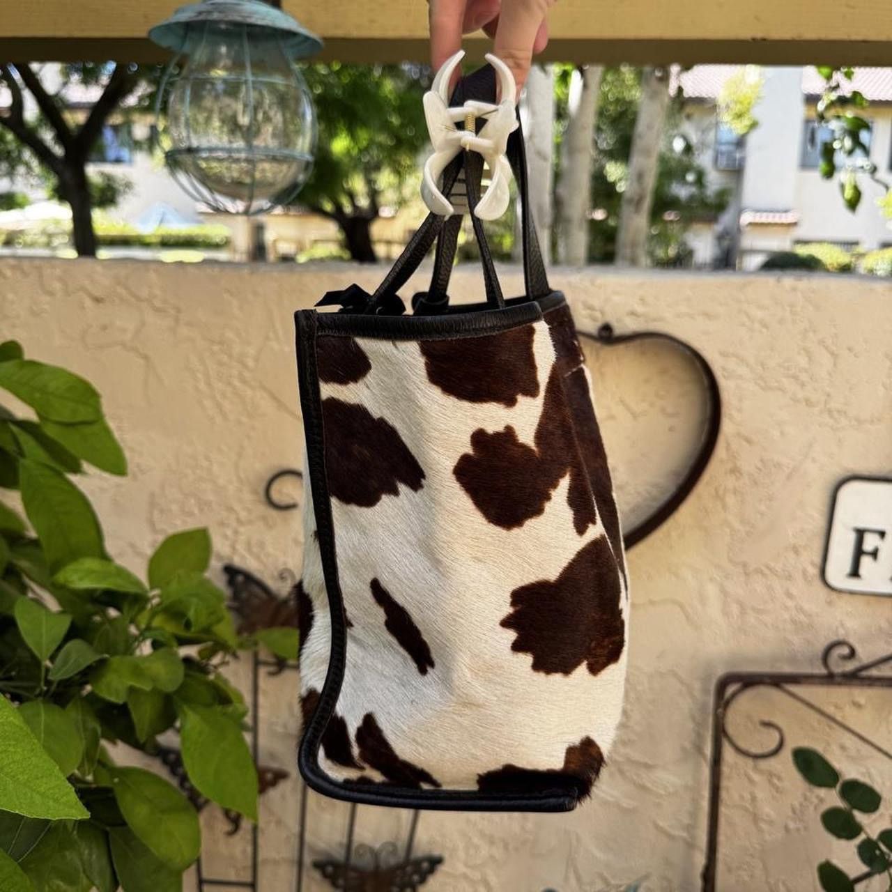 Furla Furla Mini Cow Hide & Leather Tote Size ONE SIZE - 5 Thumbnail