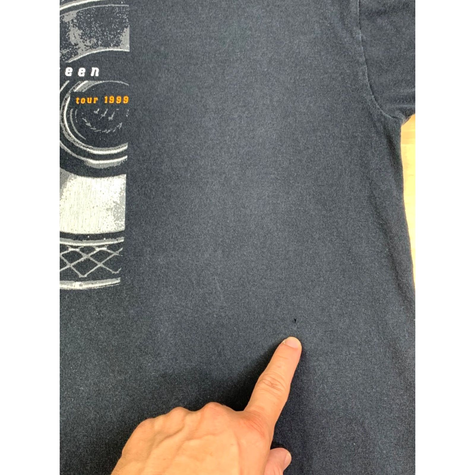 Vintage VINTAGE Bruce Springsteen & The E Street Band 1999 Tour Shirt XL Black All Sport T-Shirt Men Band Graphic Print Crew Neck Short Sleeve 11525 Mens Size US XL / EU 56 / 4 - 4 Thumbnail