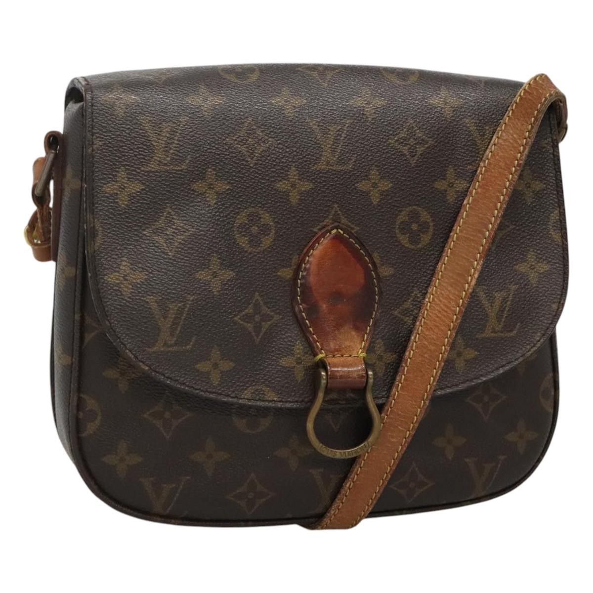 Louis Vuitton LOUIS VUITTON Monogram Saint Cloud GM Shoulder Bag M51242 Size ONE SIZE - 1 Thumbnail
