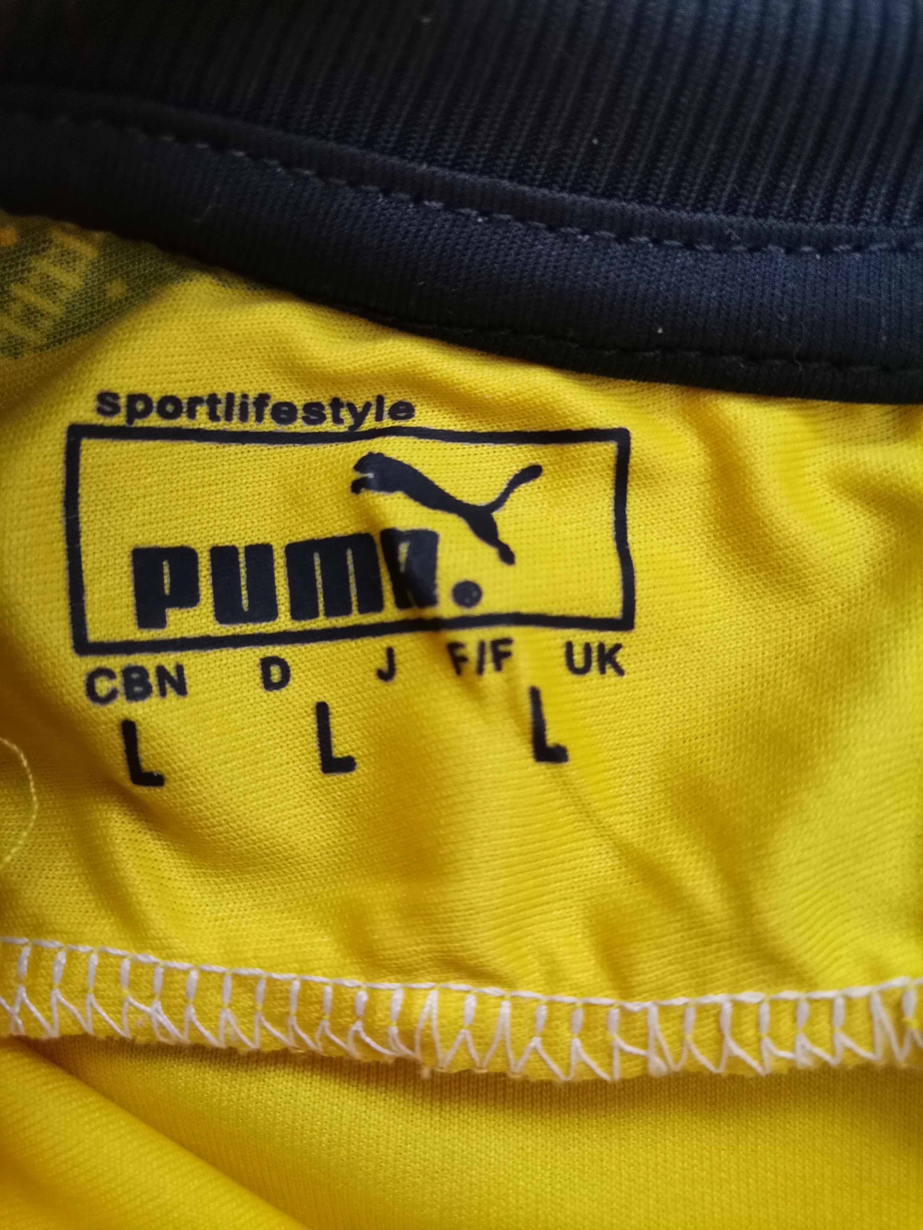 Puma Puma BVB Borussia Dortmund 3 E. Erni Jersey Size US L / EU 52-54 / 3 - 4 Thumbnail