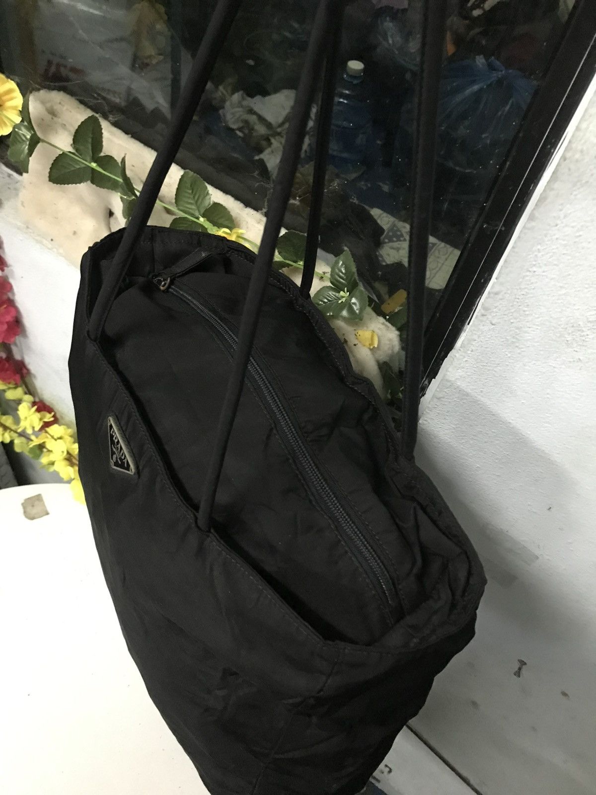 Prada Authentic Vintage Prada Handbag Size ONE SIZE - 9 Thumbnail