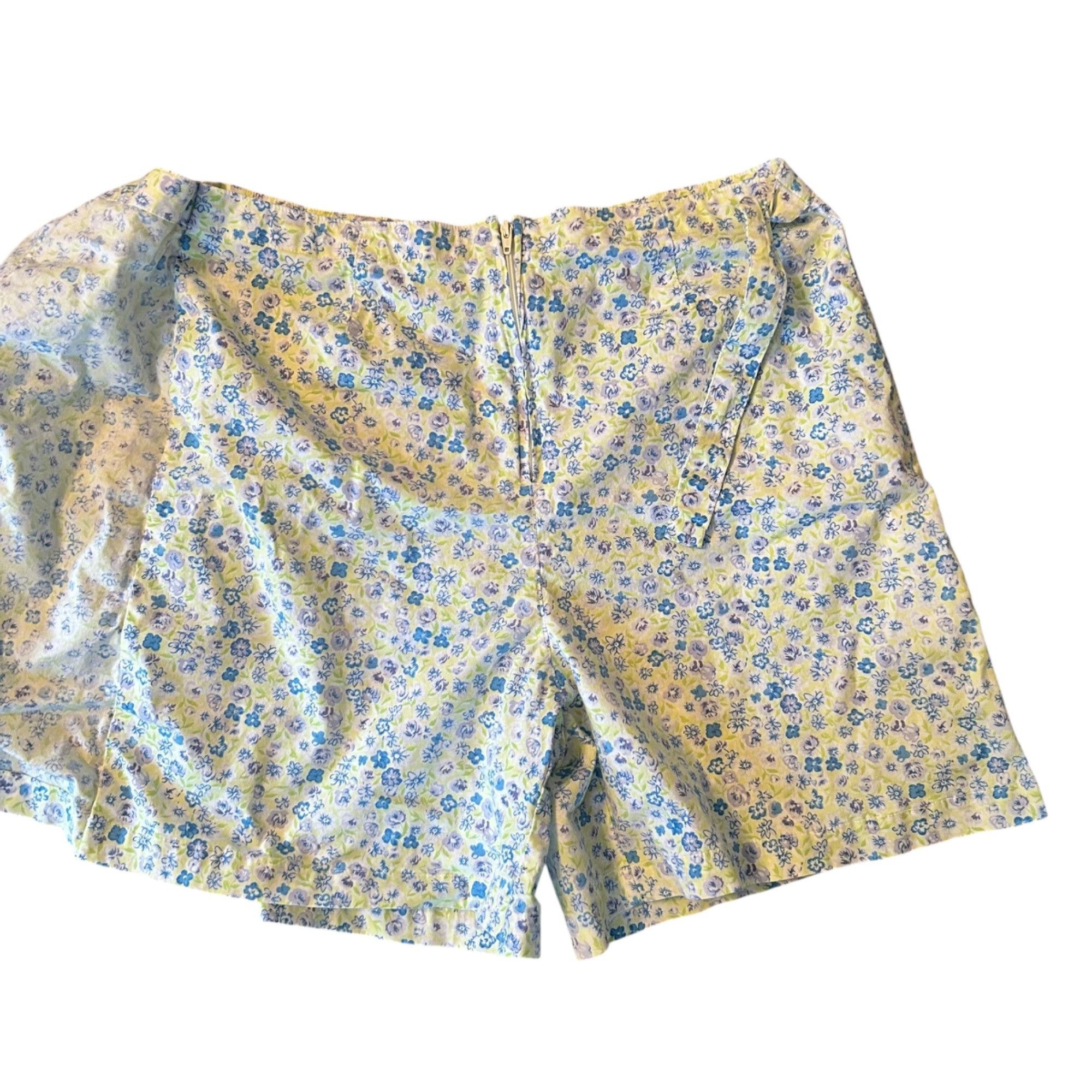 Vintage Vintage Paul Harris Design Y2K Novelty Floral Print Skort 8 Size 30" / US 8 / IT 44 - 5 Thumbnail